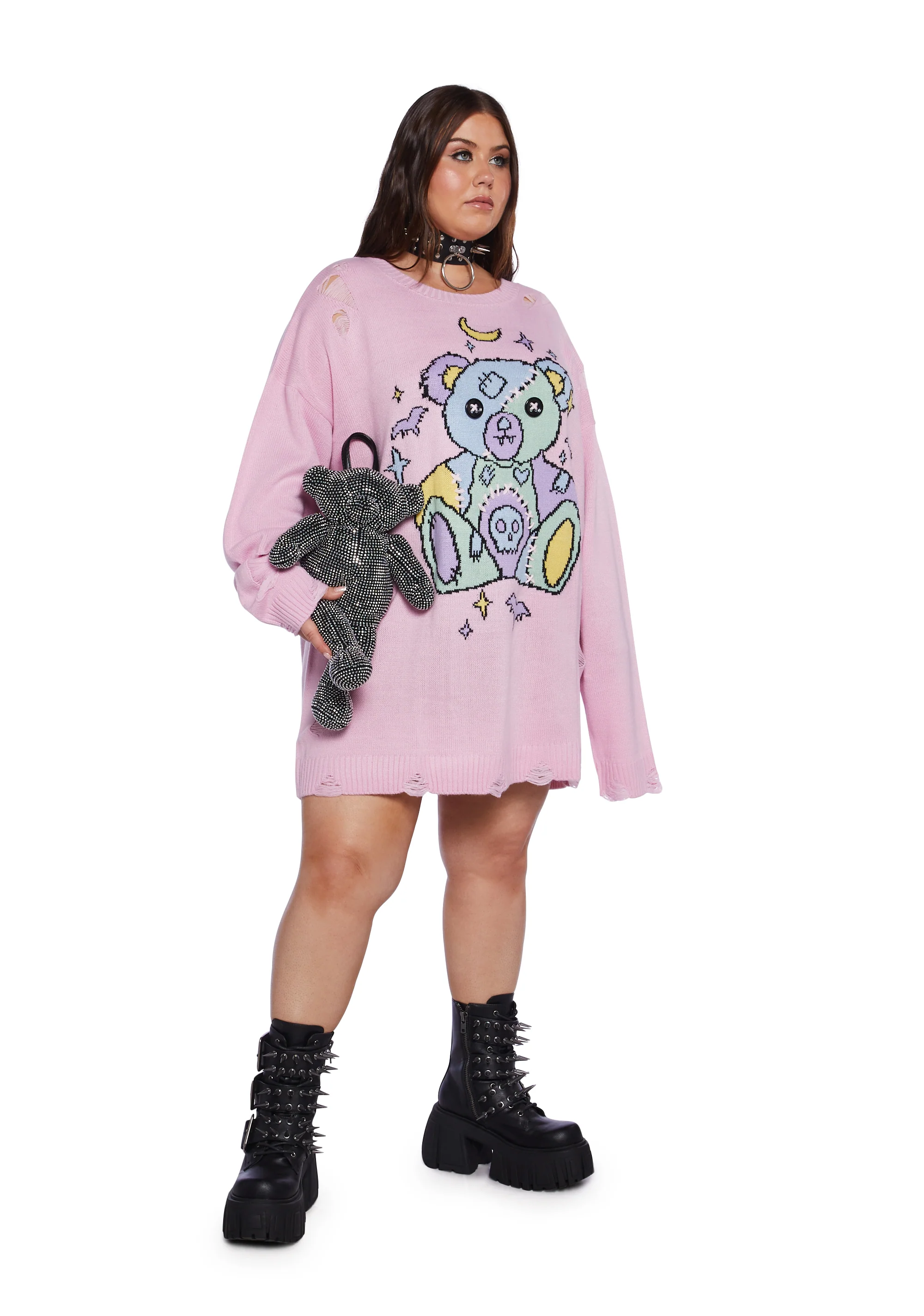 Plus Undead Cuddles Knit Sweater - Image 2