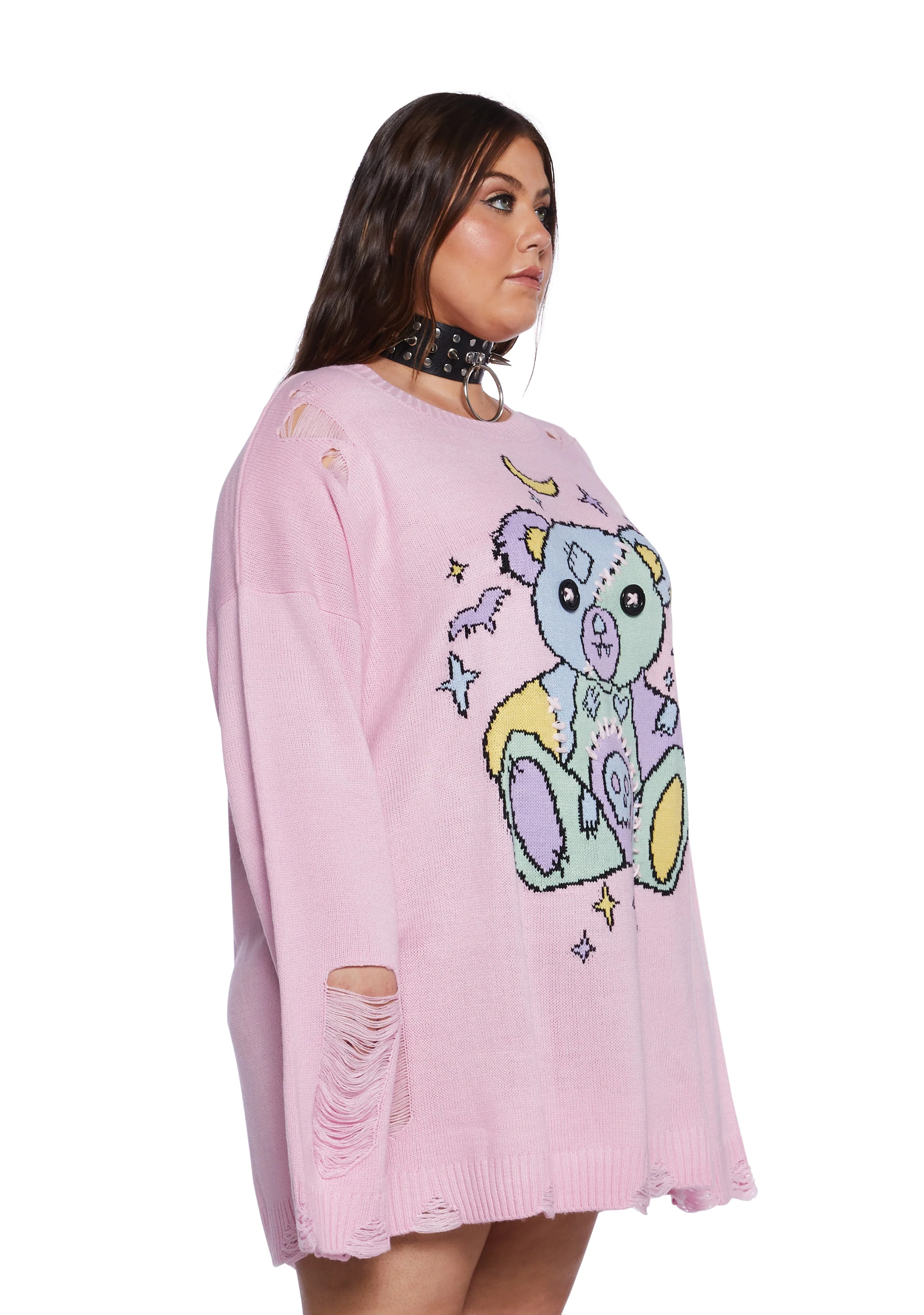 Plus Undead Cuddles Knit Sweater - Image 3