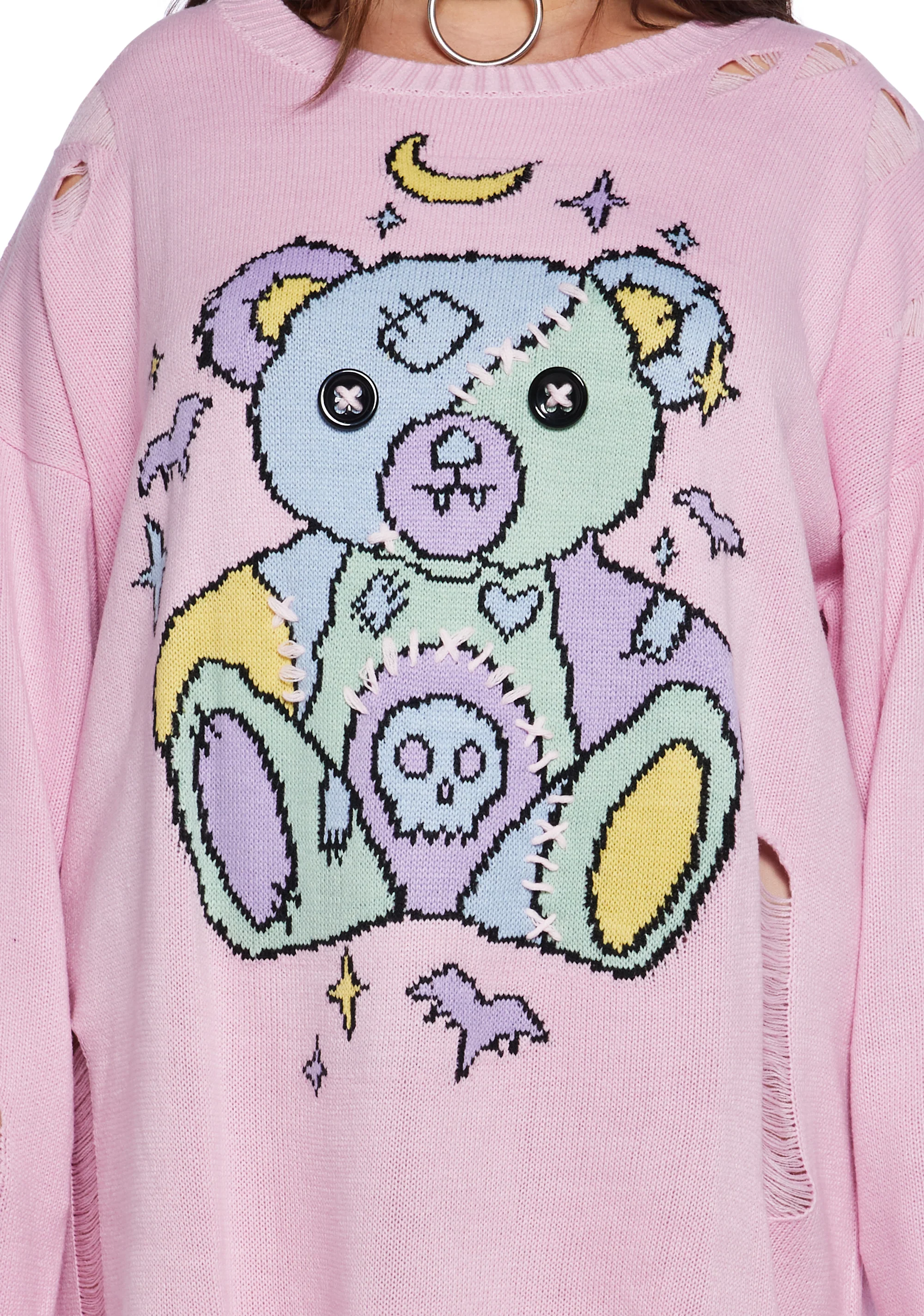 Plus Undead Cuddles Knit Sweater - Image 5