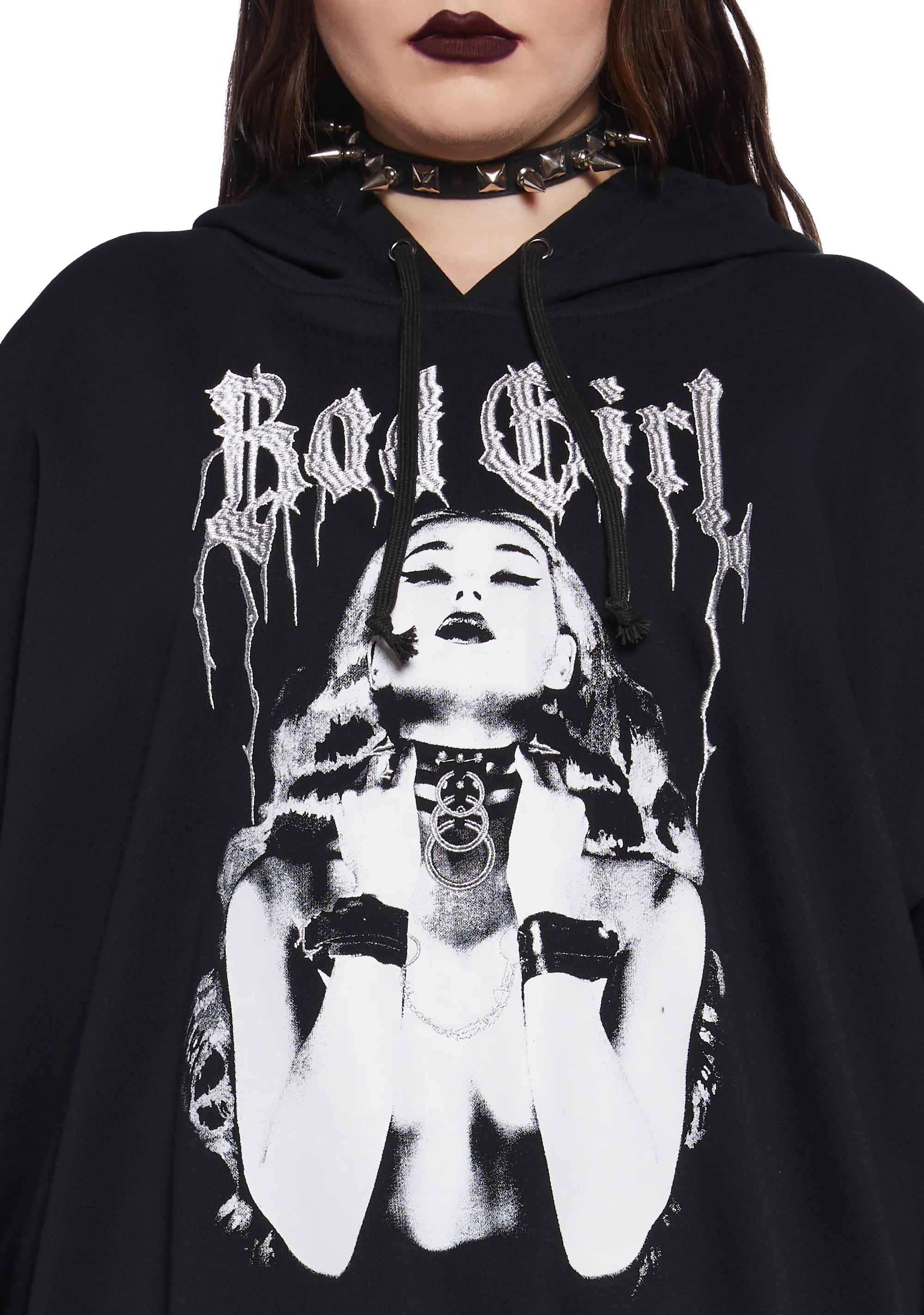 Plus Your Naughty Type Oversized Hoodie - Image 3