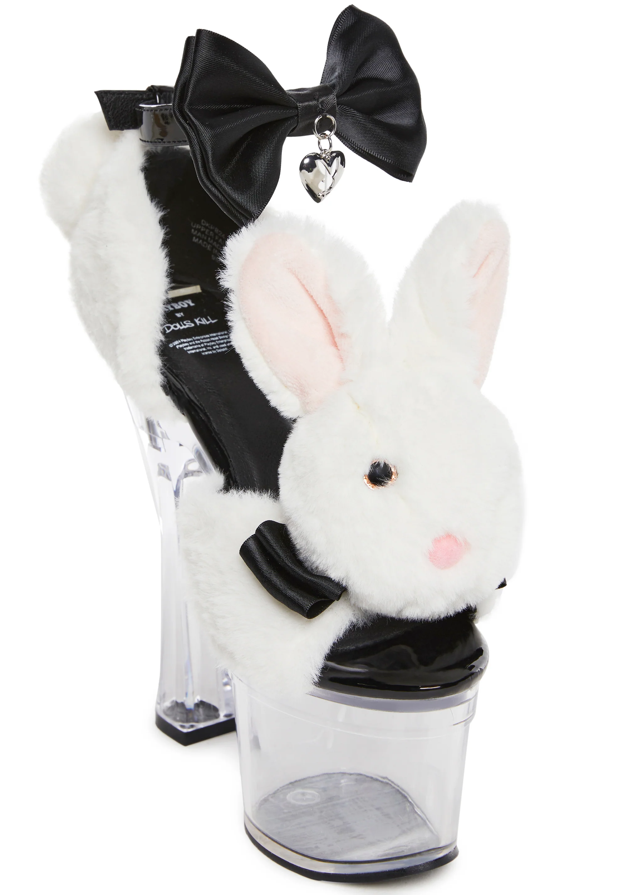 Plush Paws Platform Heels - Playboy Bunny - Image 2