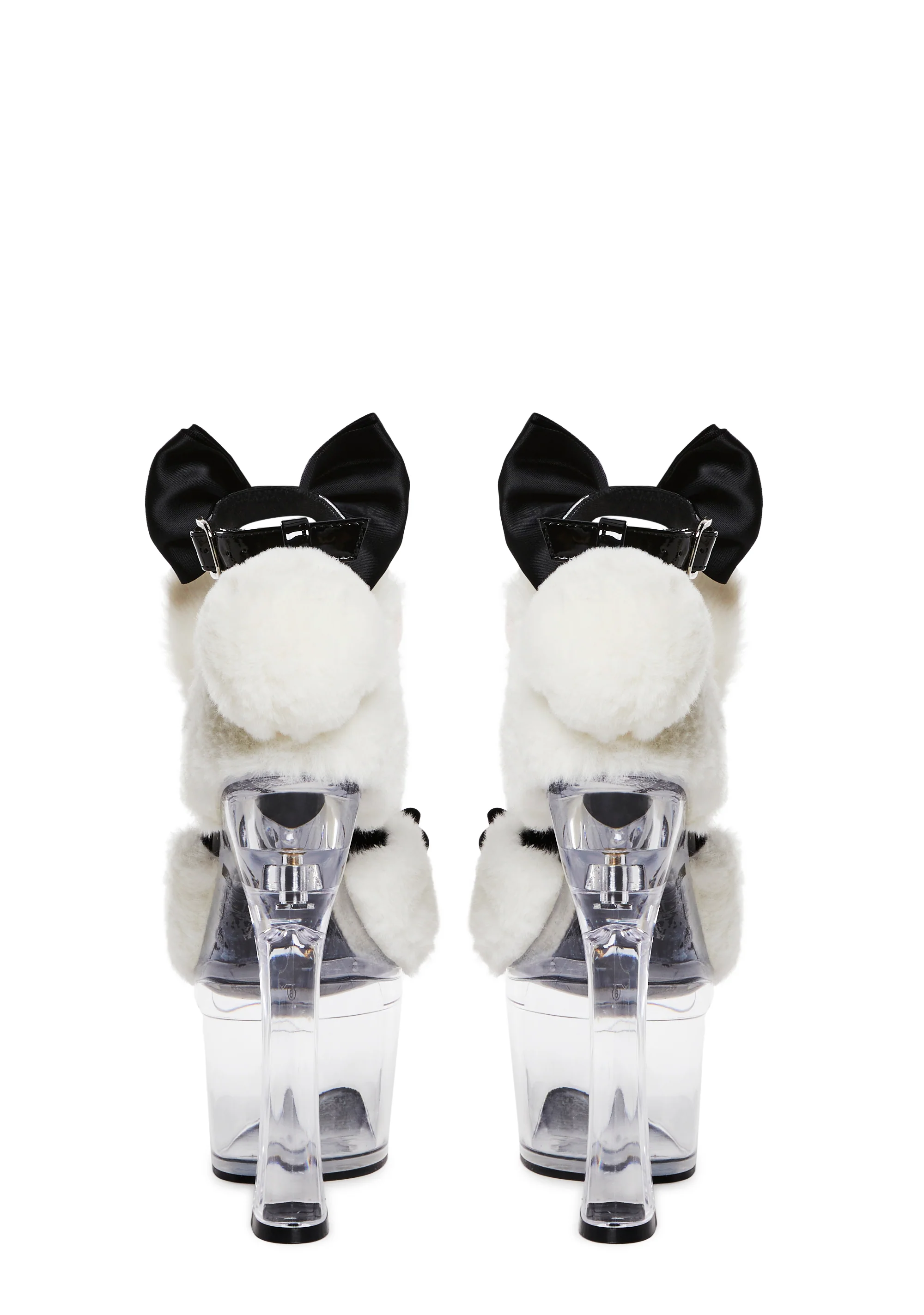 Plush Paws Platform Heels - Playboy Bunny - Image 5