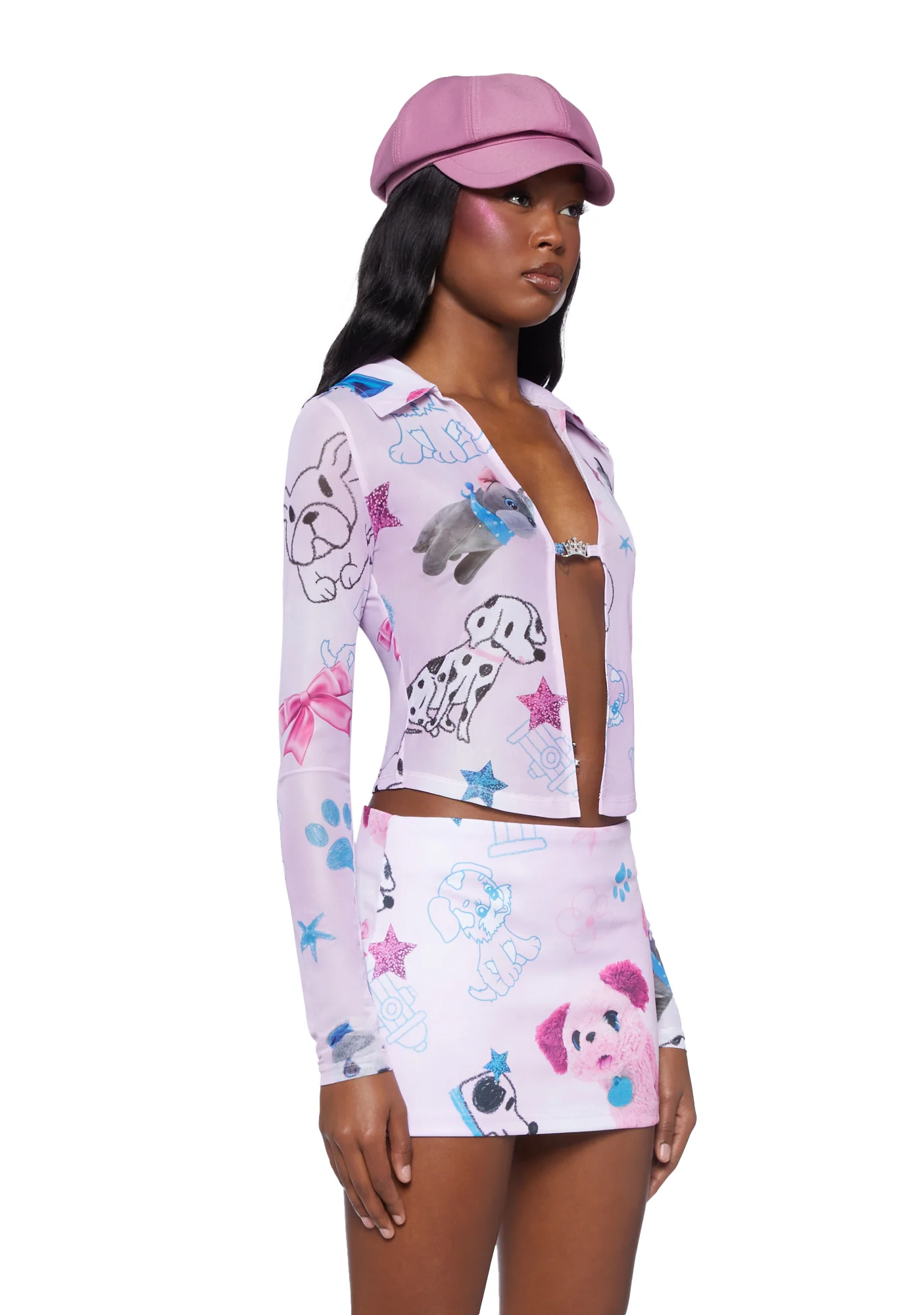 Plushie Paradise Mesh Top - Image 3