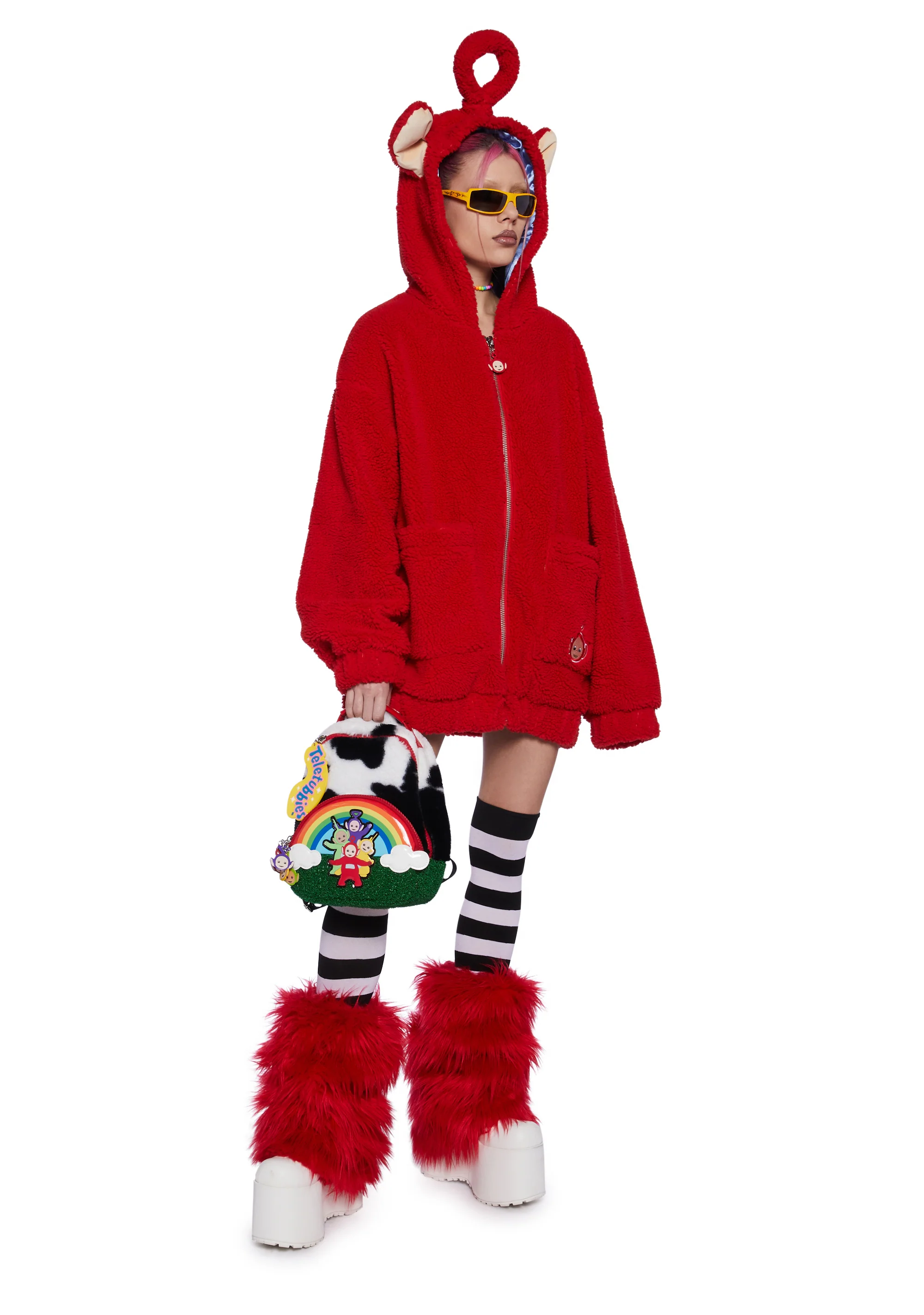 Po Hooded Sherpa Jacket - Image 4