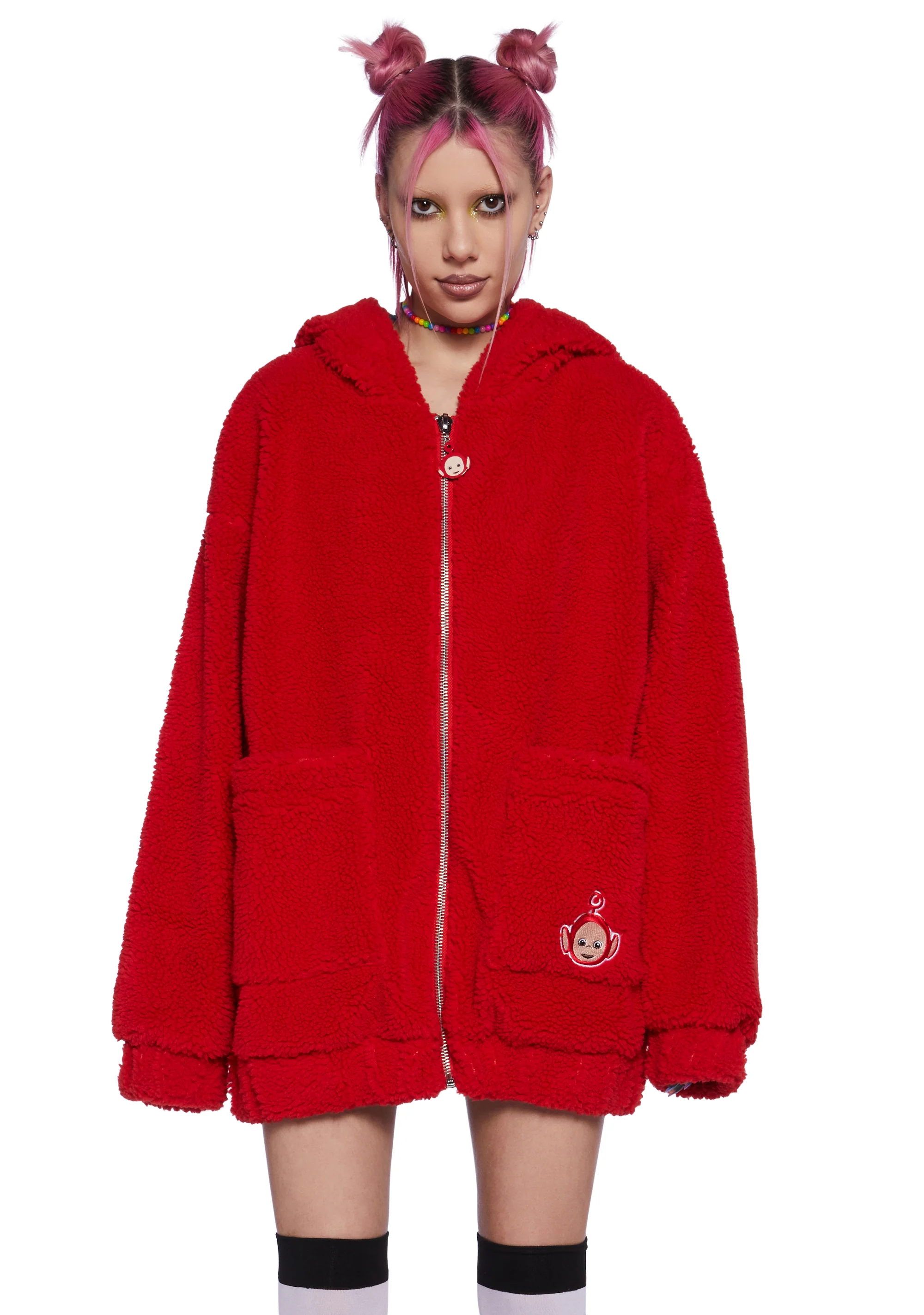 Po Hooded Sherpa Jacket - Image 7