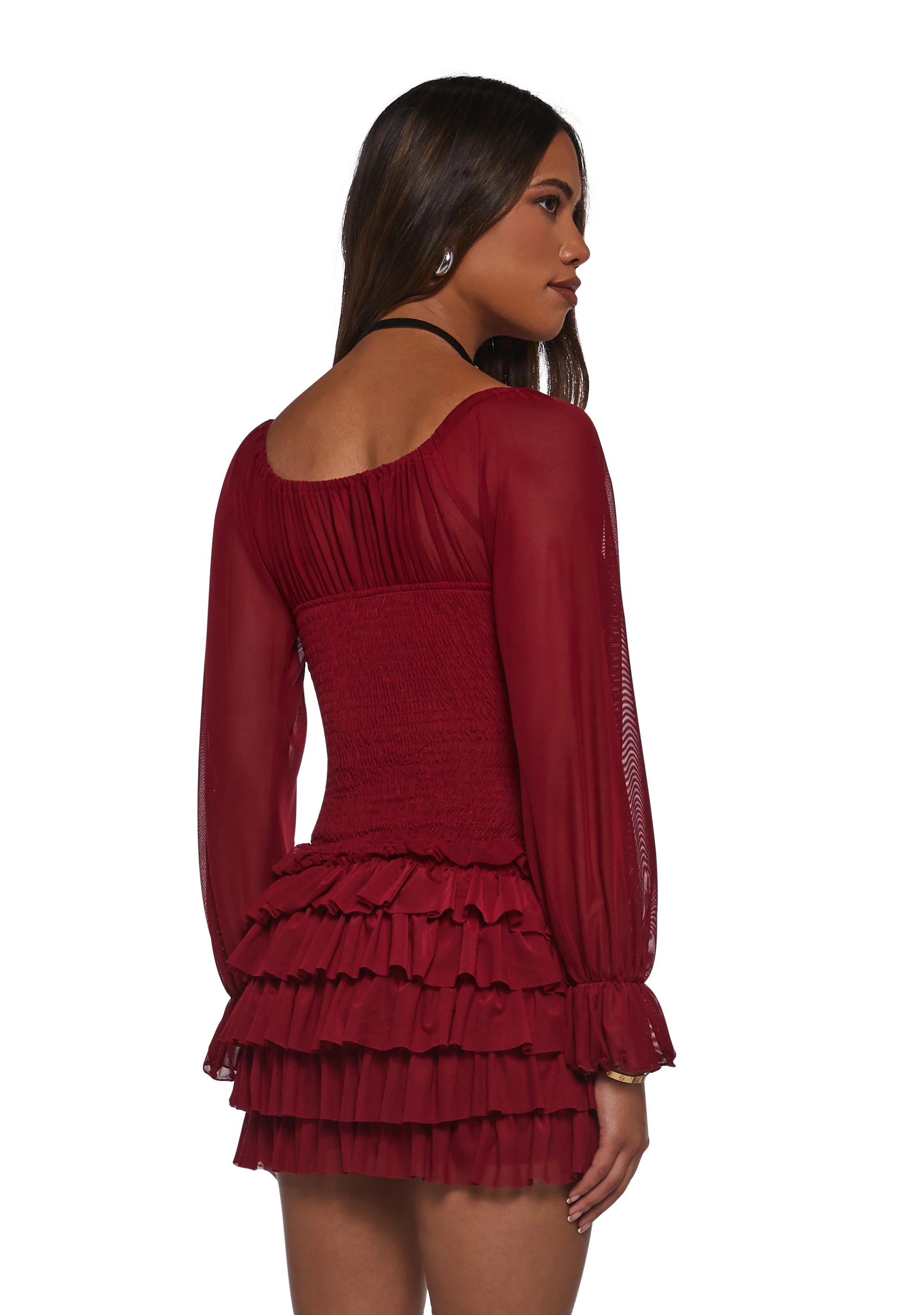 Poet Society Mini Dress - Image 4