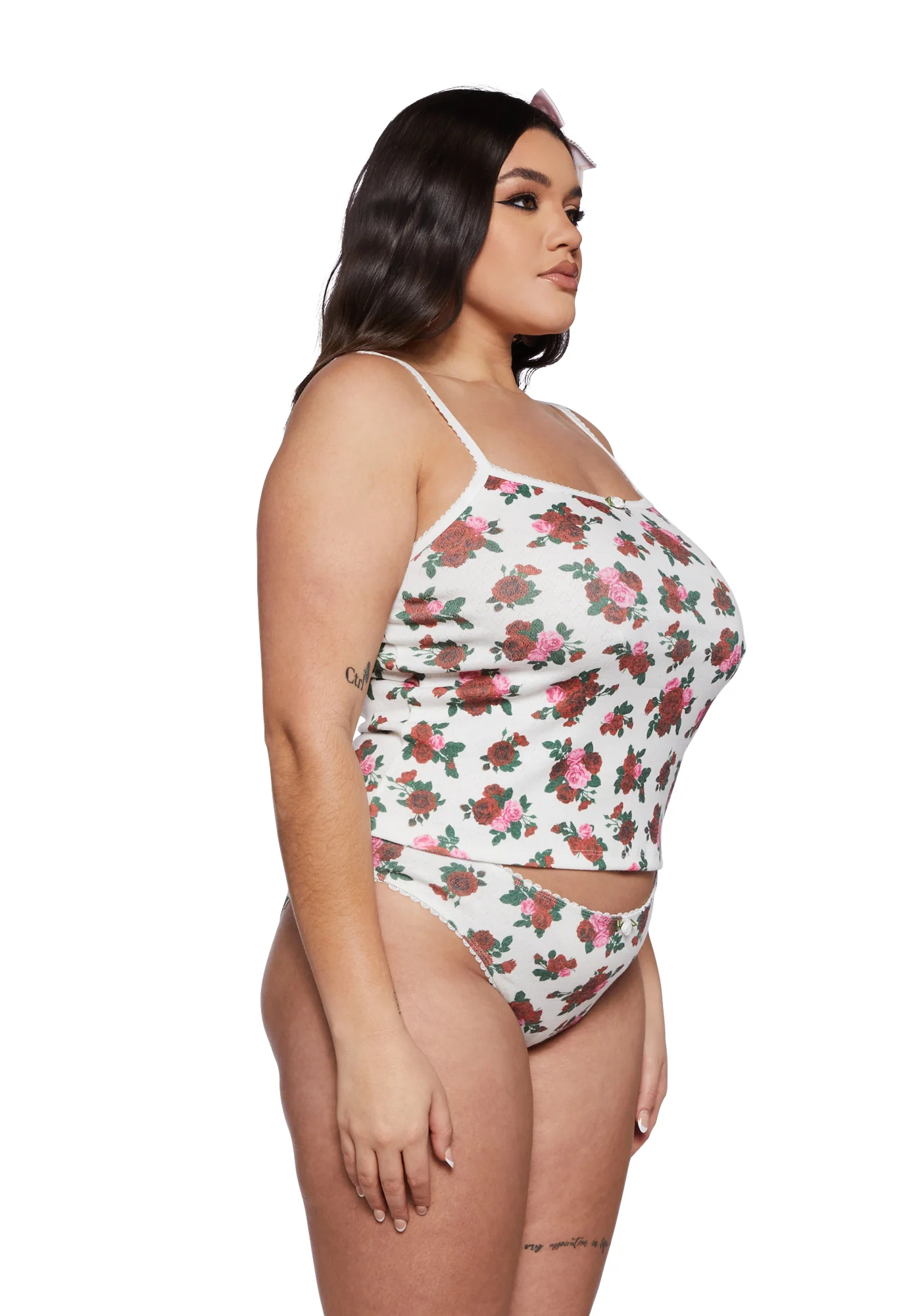 Plus Tender Romance PJ Set - Image 3