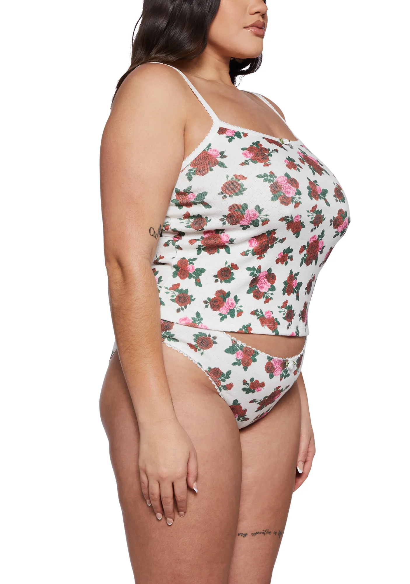 Plus Tender Romance PJ Set - Image 5
