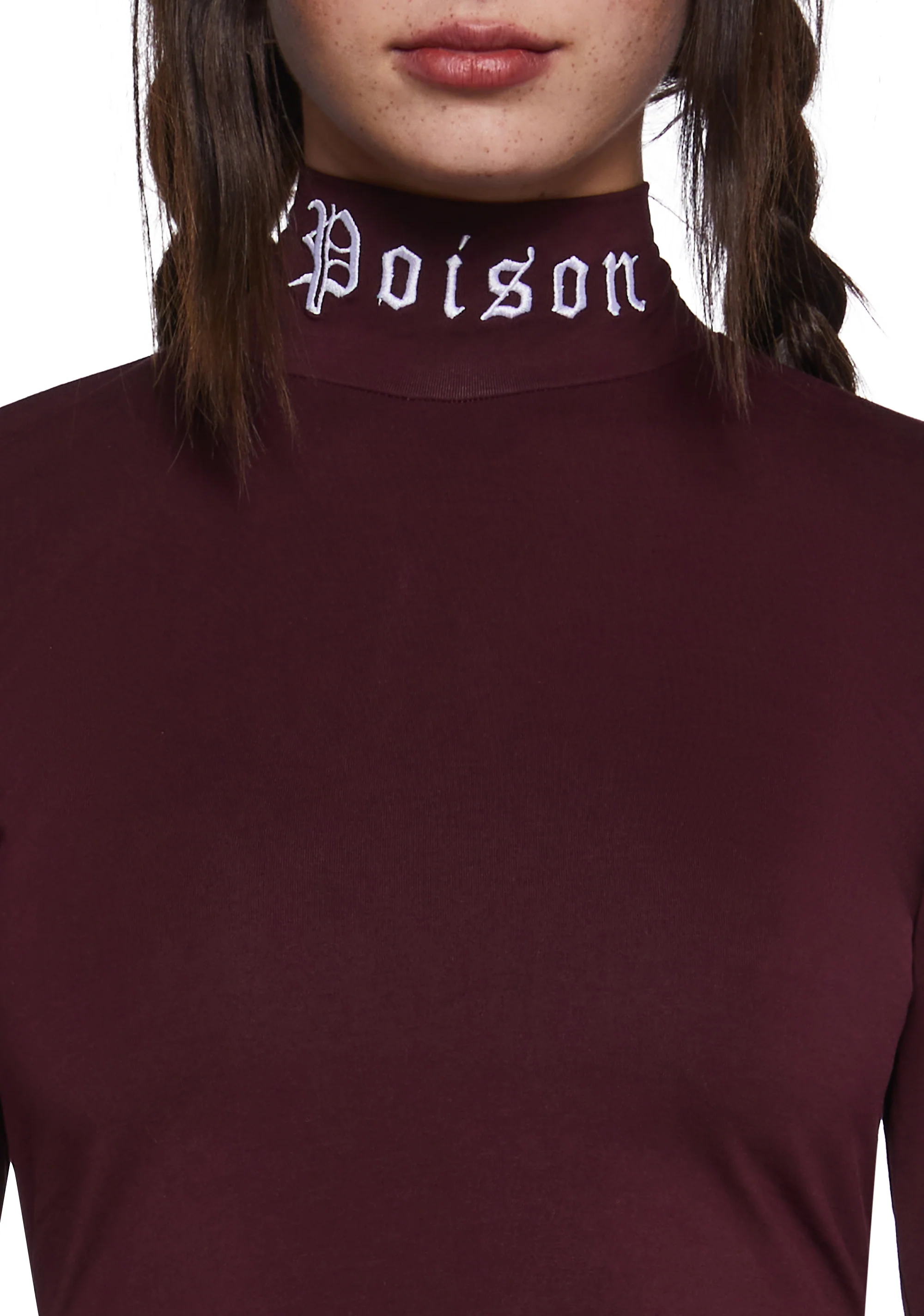 Poison Mock Neck Top - Image 5