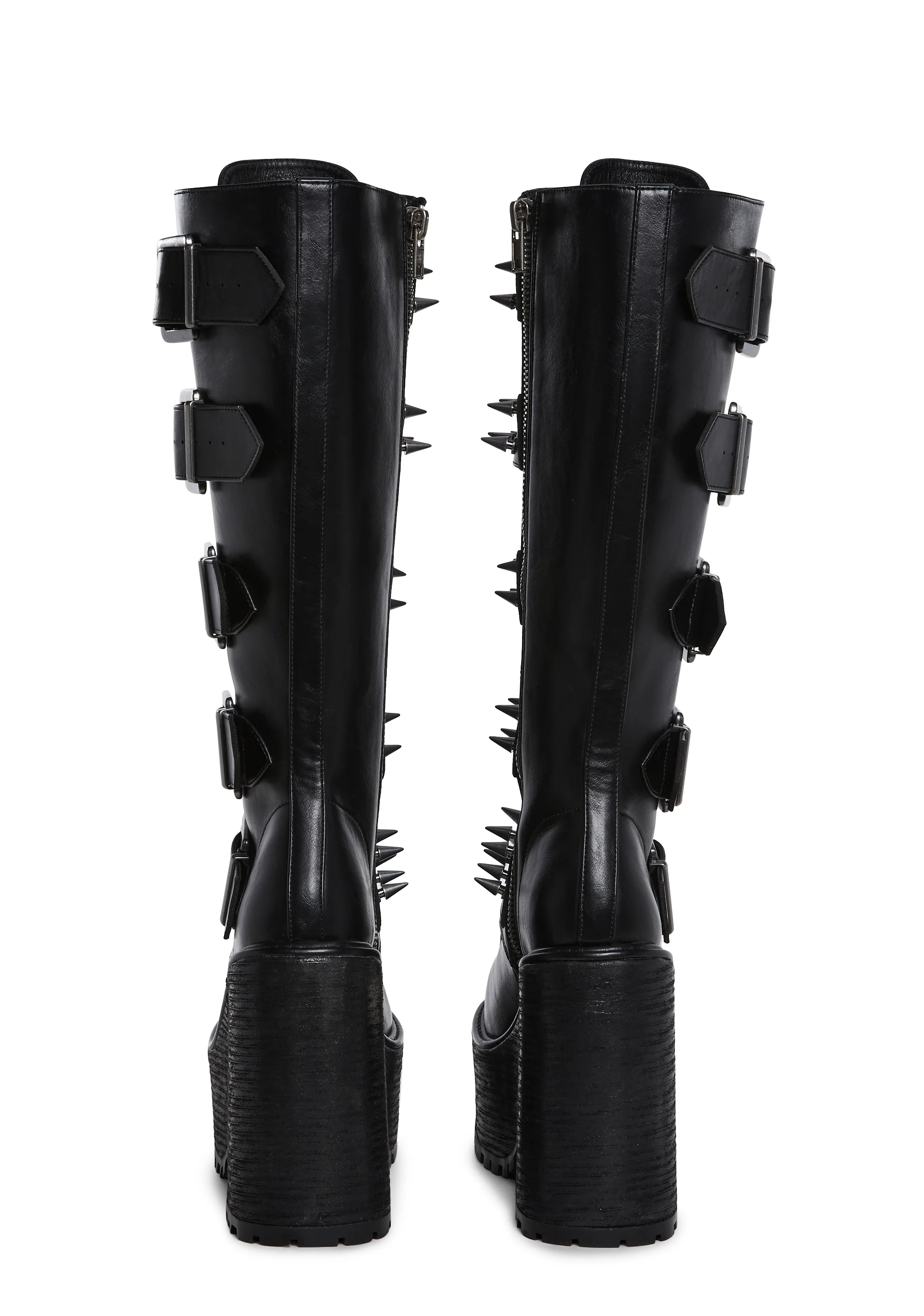 Poison Music Knee High Boots - Image 4