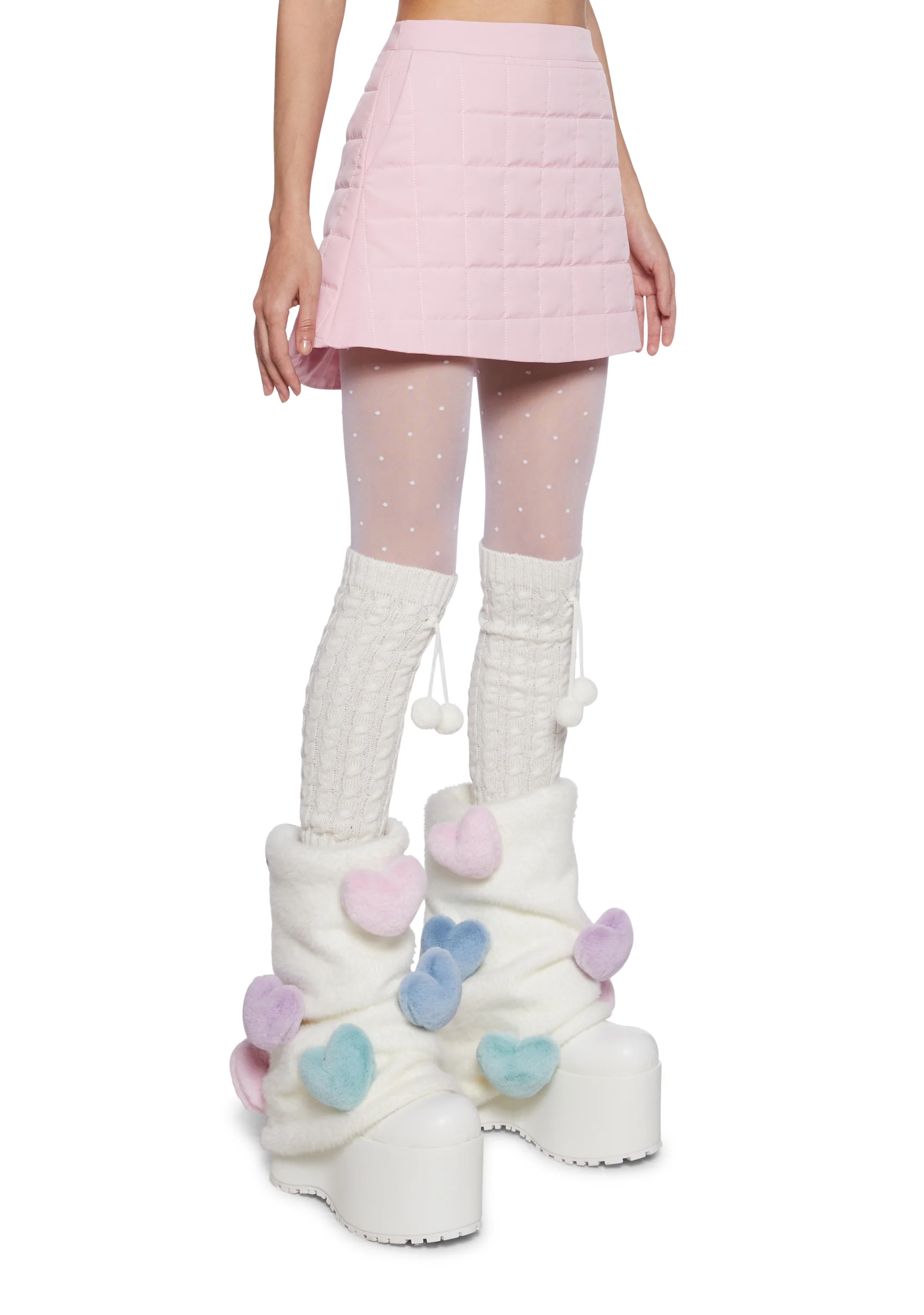 Polar Express Mini Skirt - Pink - Image 3