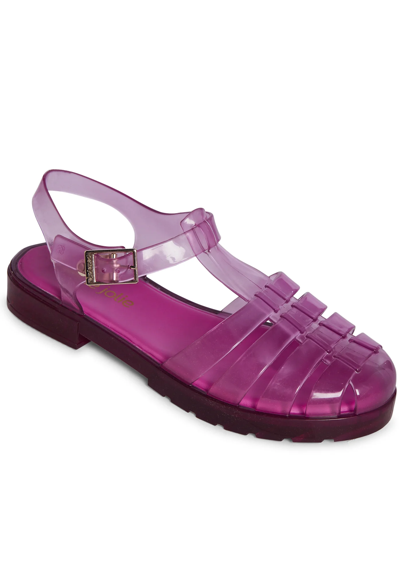 Polly Jelly Sandals - Pink - Image 2