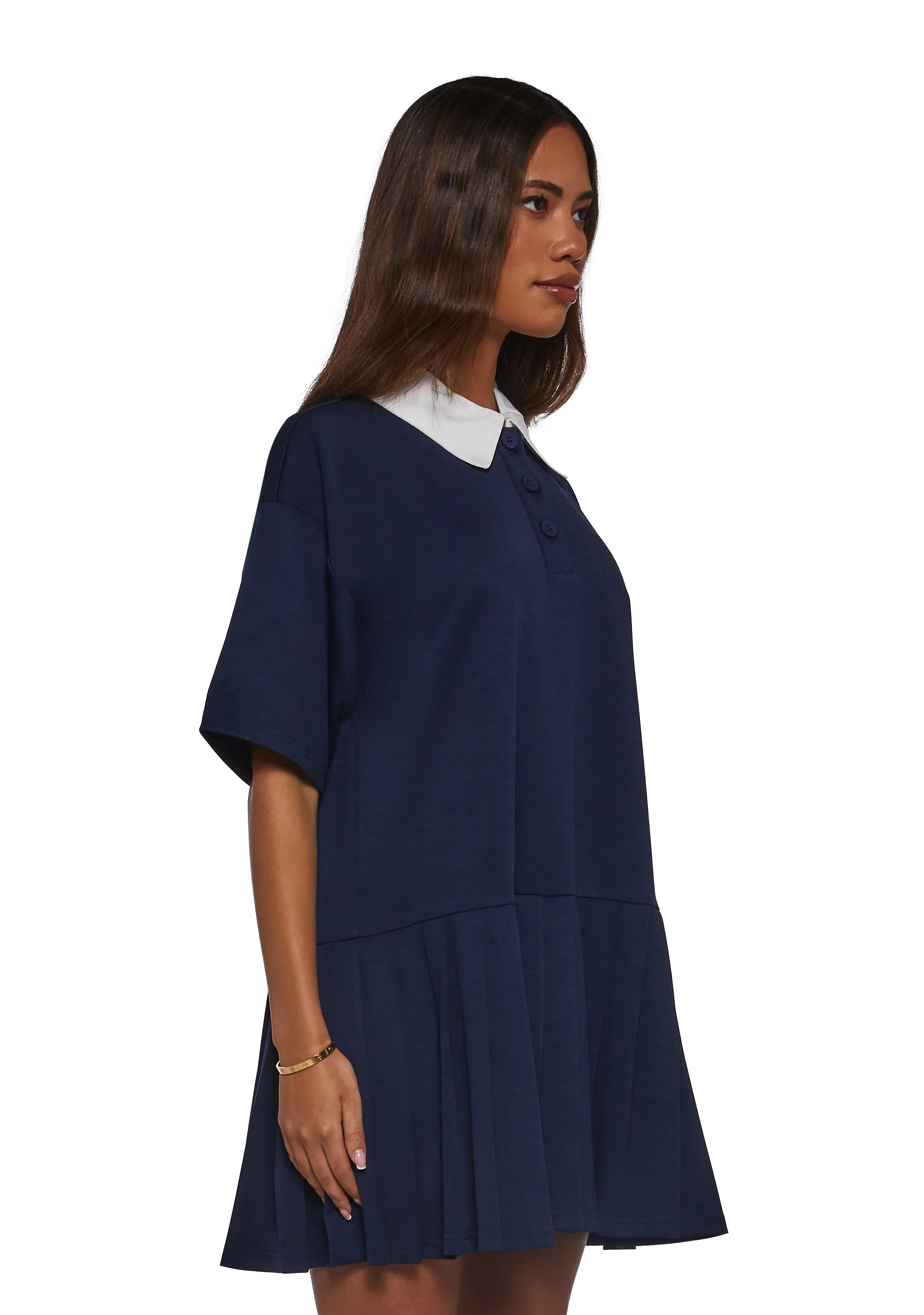 Rich Taste Polo Shift Dress - Image 3
