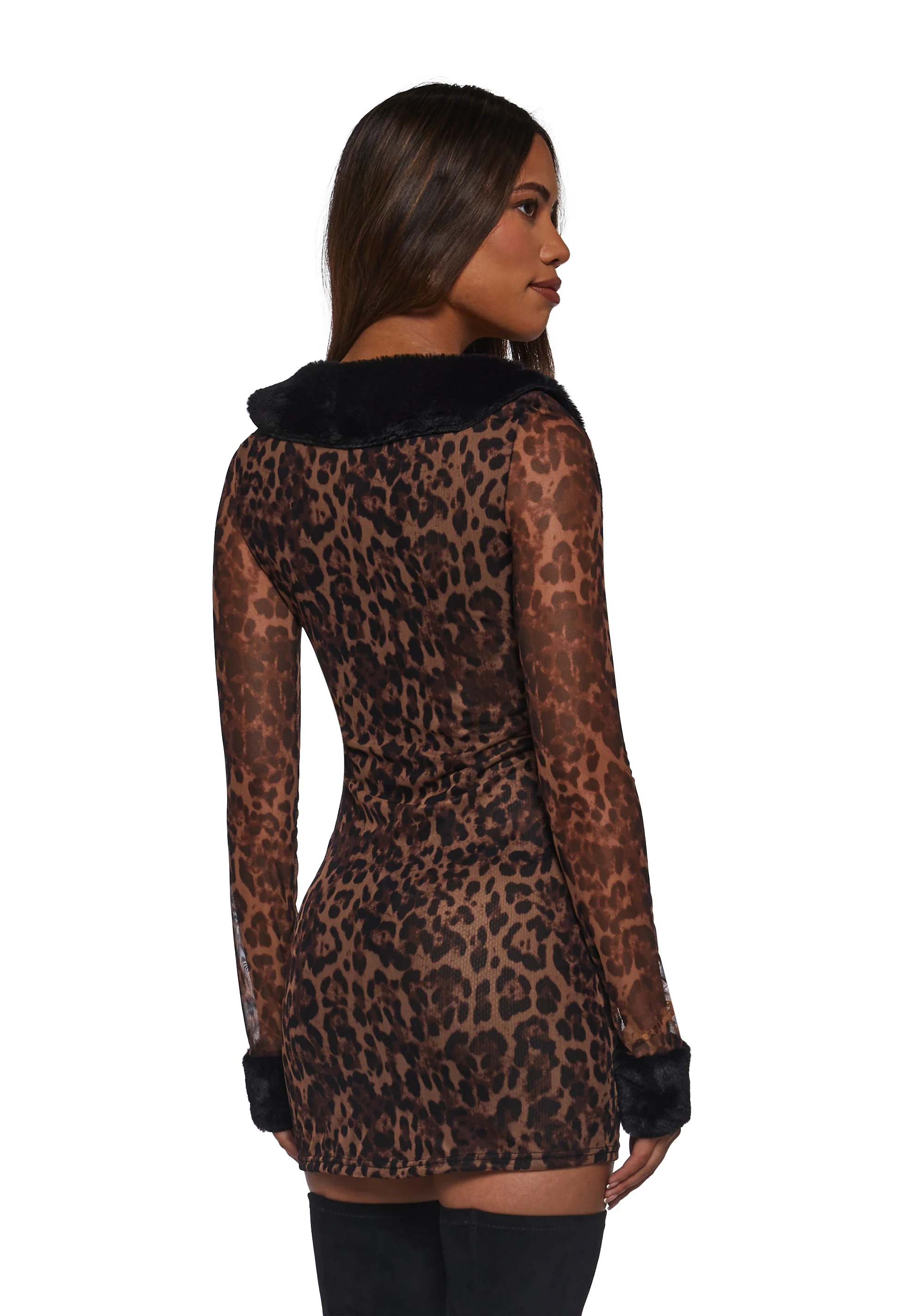Nine Lives Mini Dress - Image 4