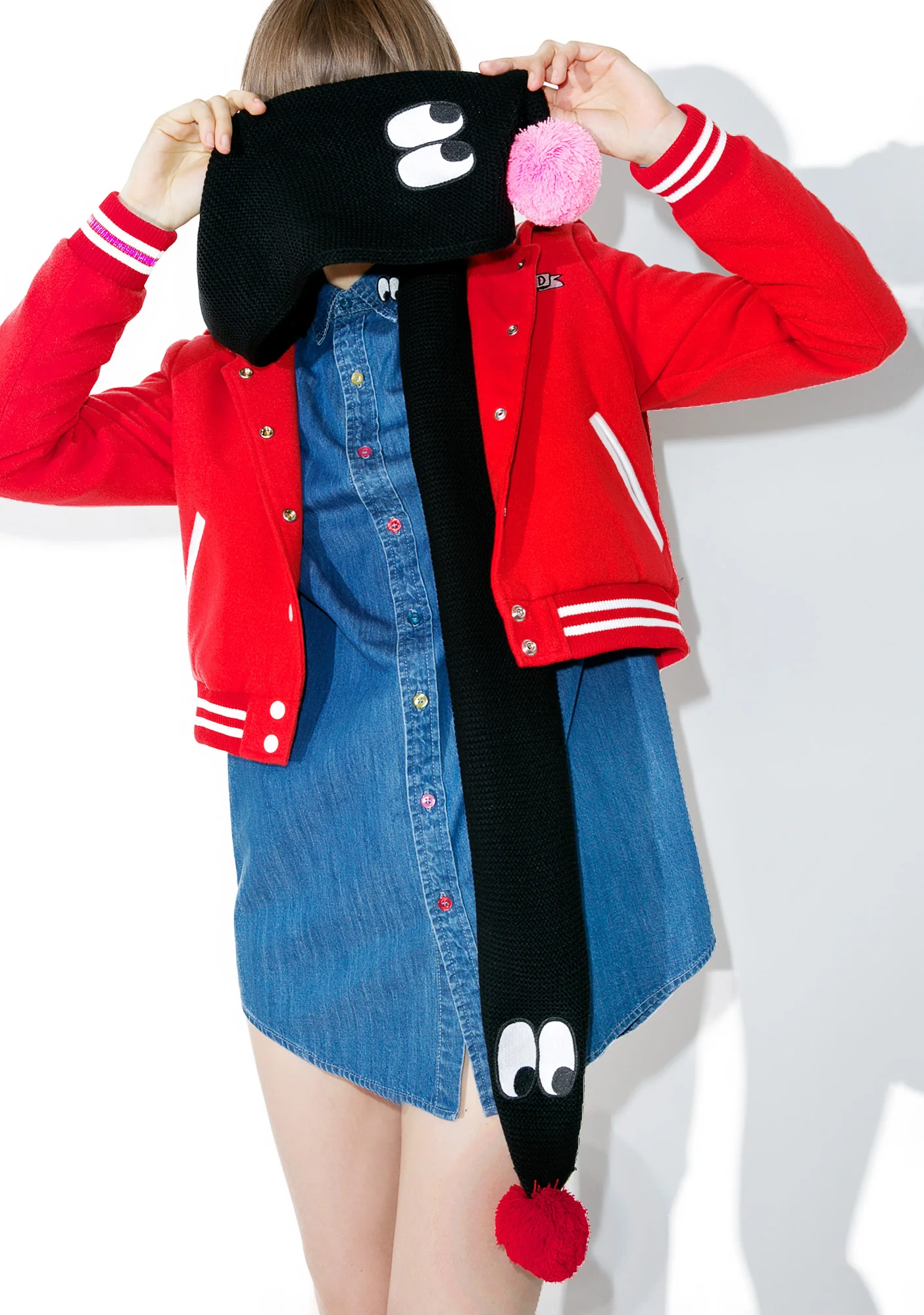 Pom Nose Scarf - Image 3