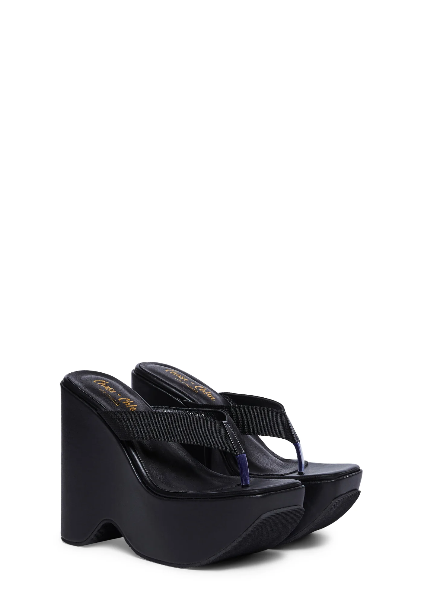 Poolside Loungin' Platform Sandals - Image 3