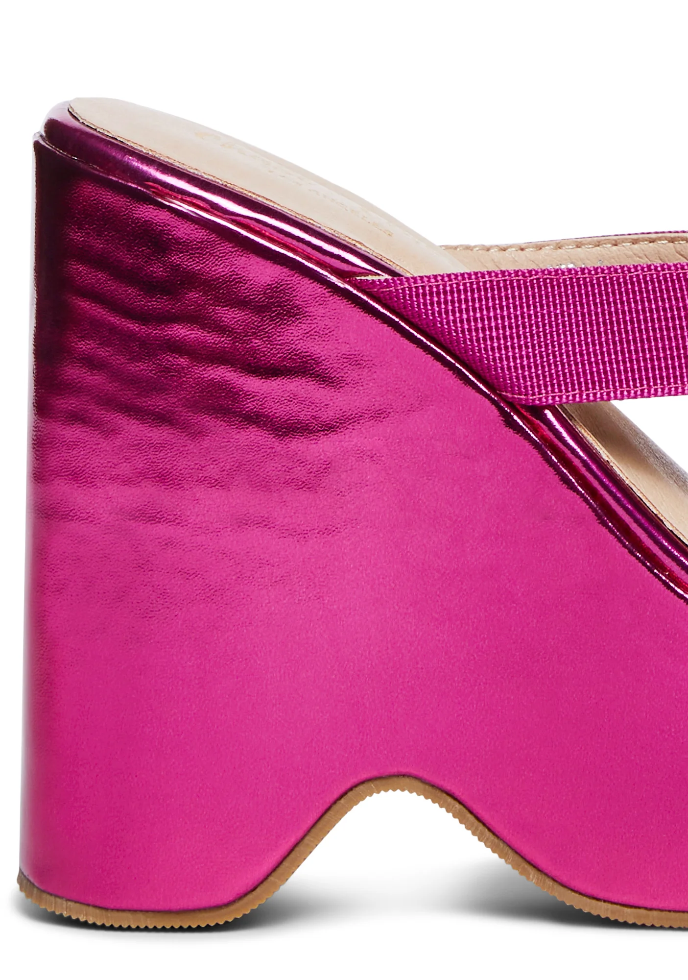 Poolside Loungin' Platform Sandals - Pink - Image 2