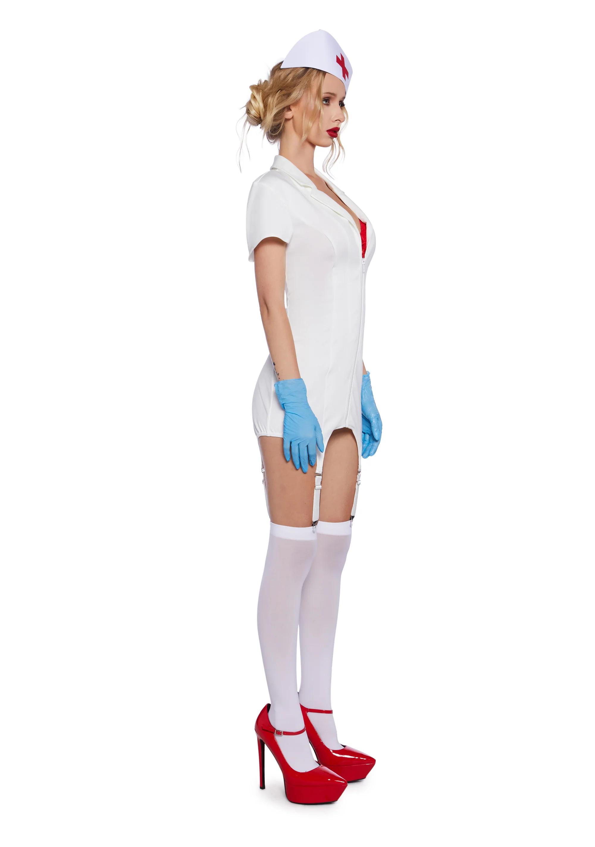 Pop Punk Nurse Costume Set - Image 3