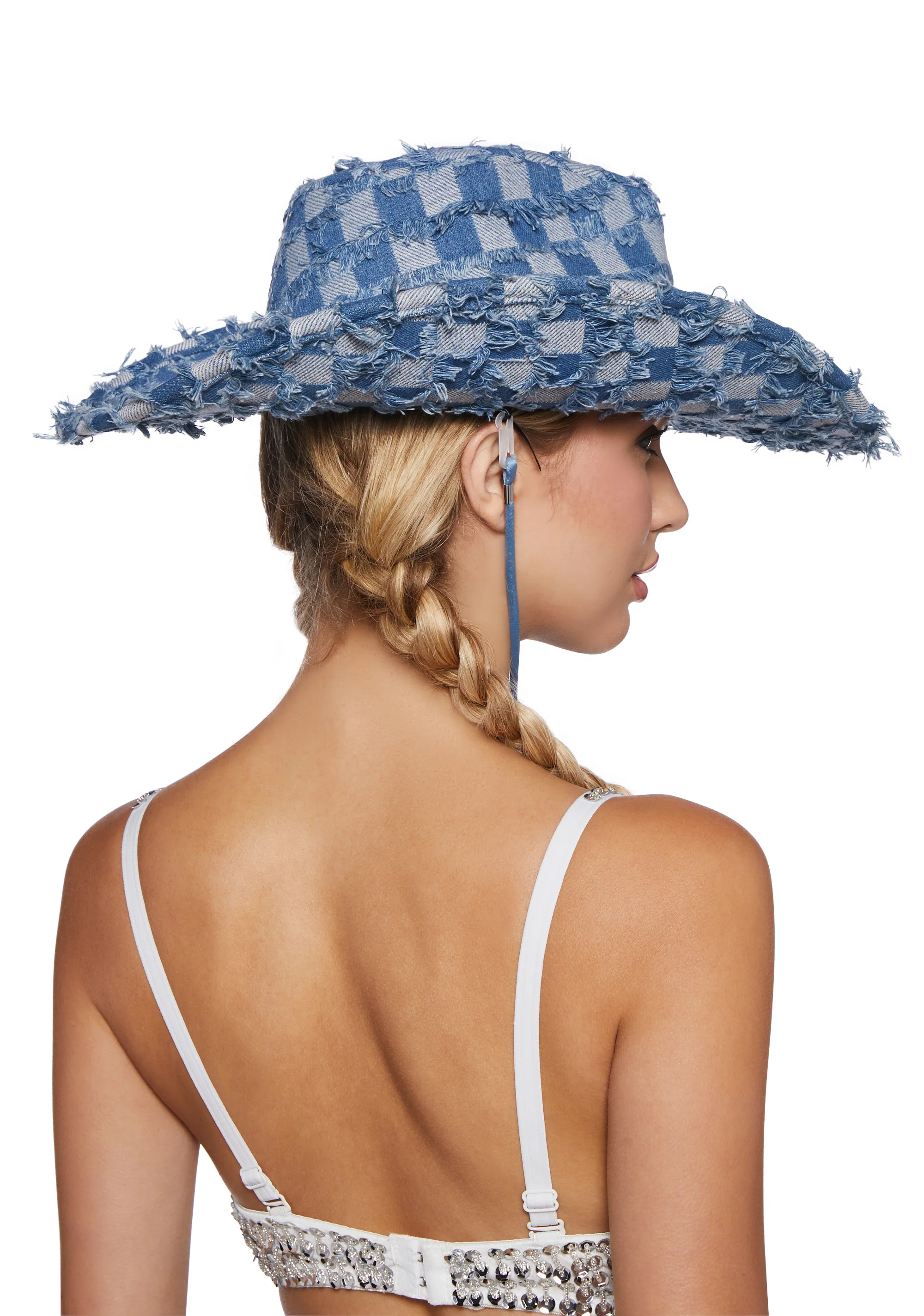 Pop Rodeo Denim Cowboy Hat - Image 3