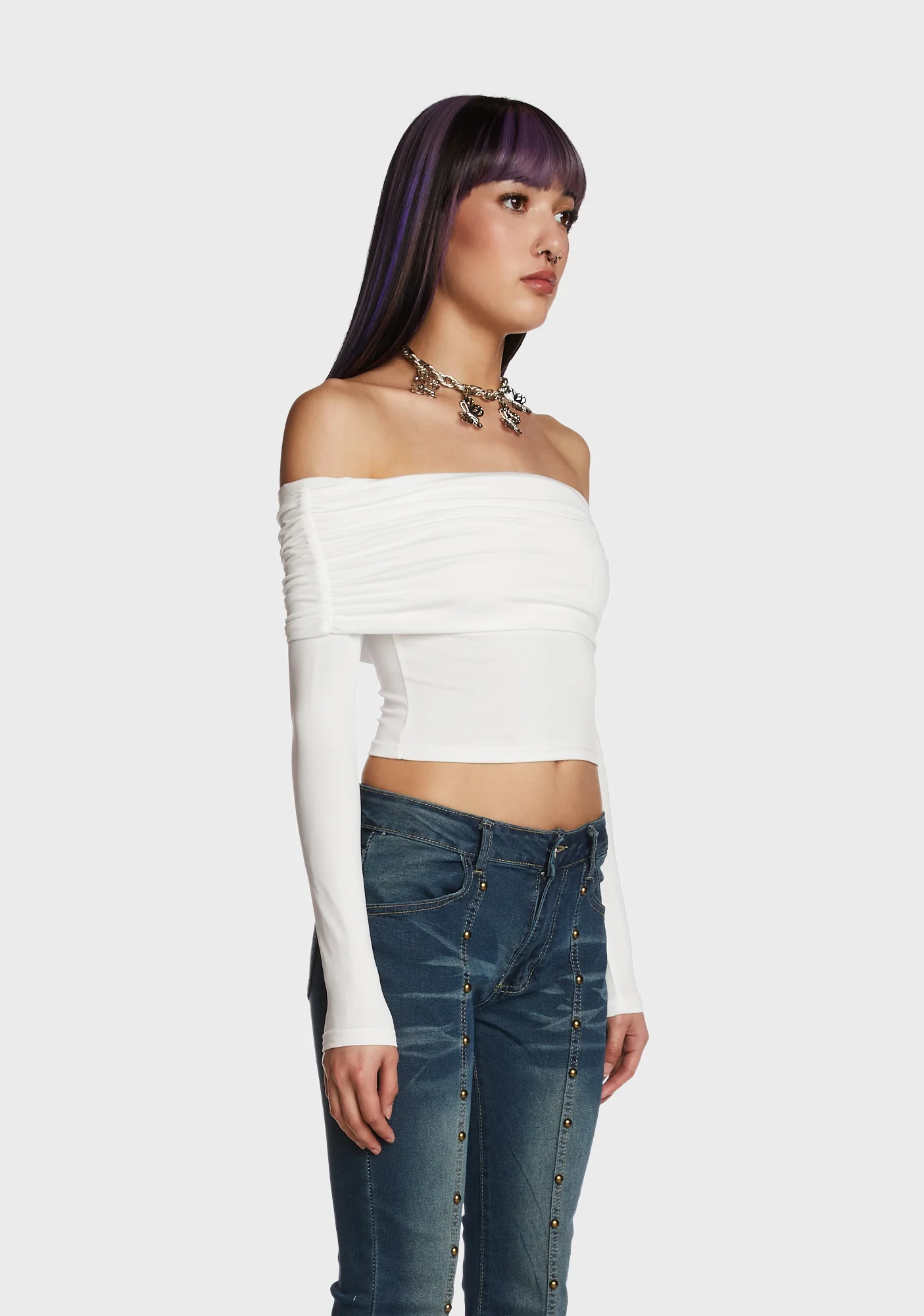 Popular Hangout Long Sleeve Top - Image 4
