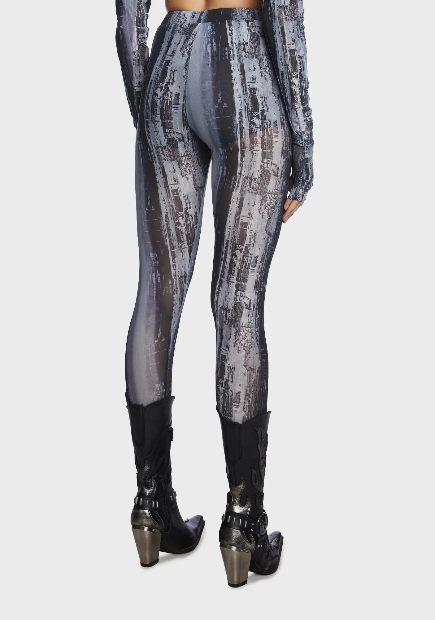 Post Apocalyptic Techwear Leggings - Image 4