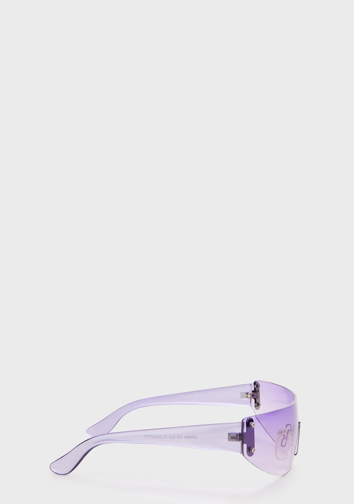 POV Shield Sunglasses - Purple - Image 3
