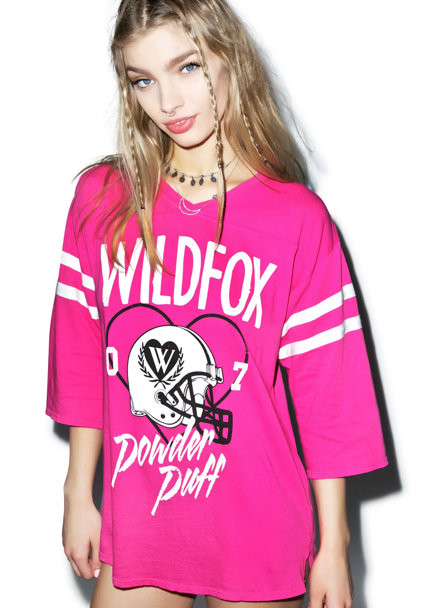 Powder Puff Jersey Tunic - Image 4