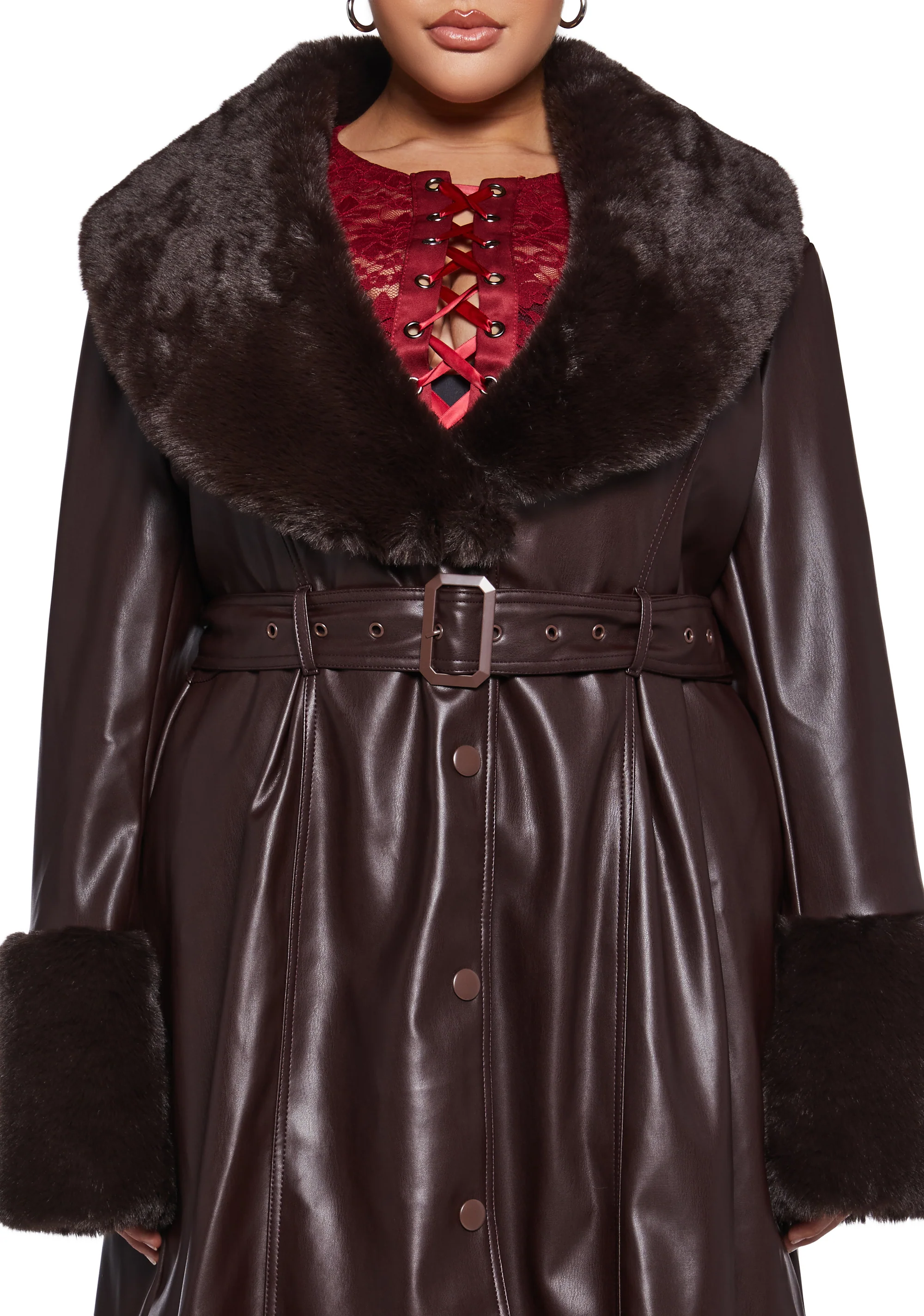 Power Plays Trench Coat - Image 10