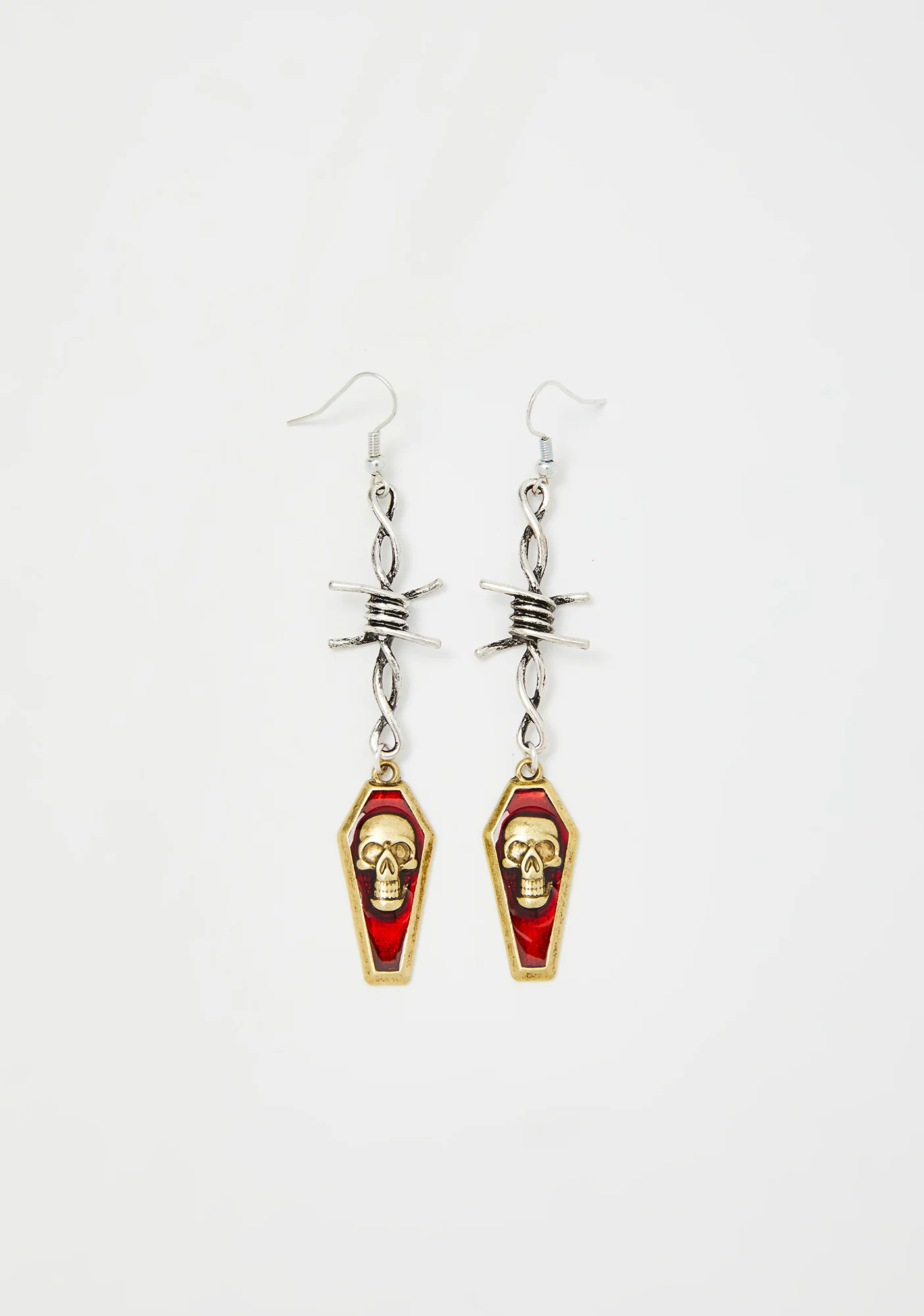 Pray For Me Drop Earrings - Image 2