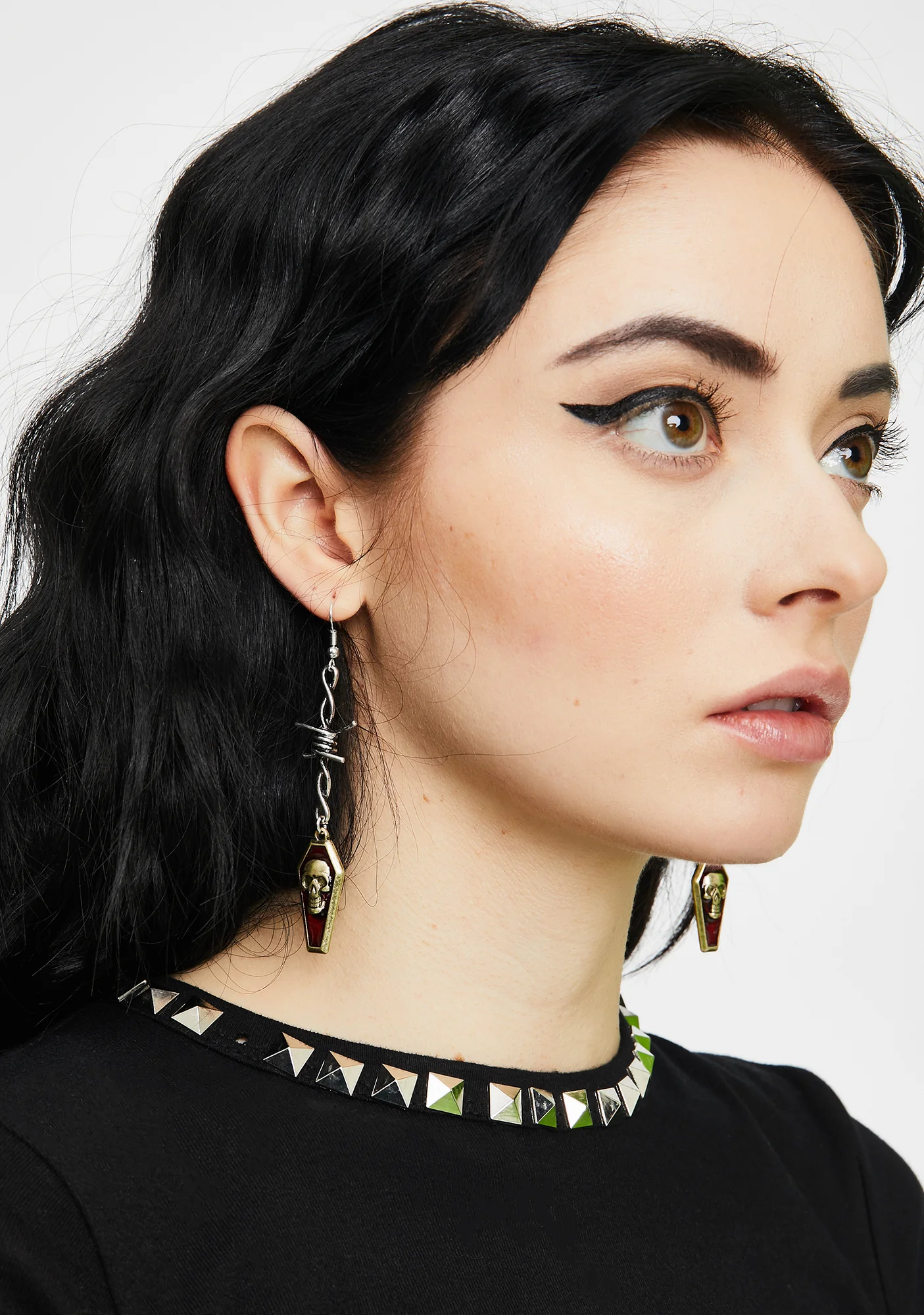 Pray For Me Drop Earrings - Image 3