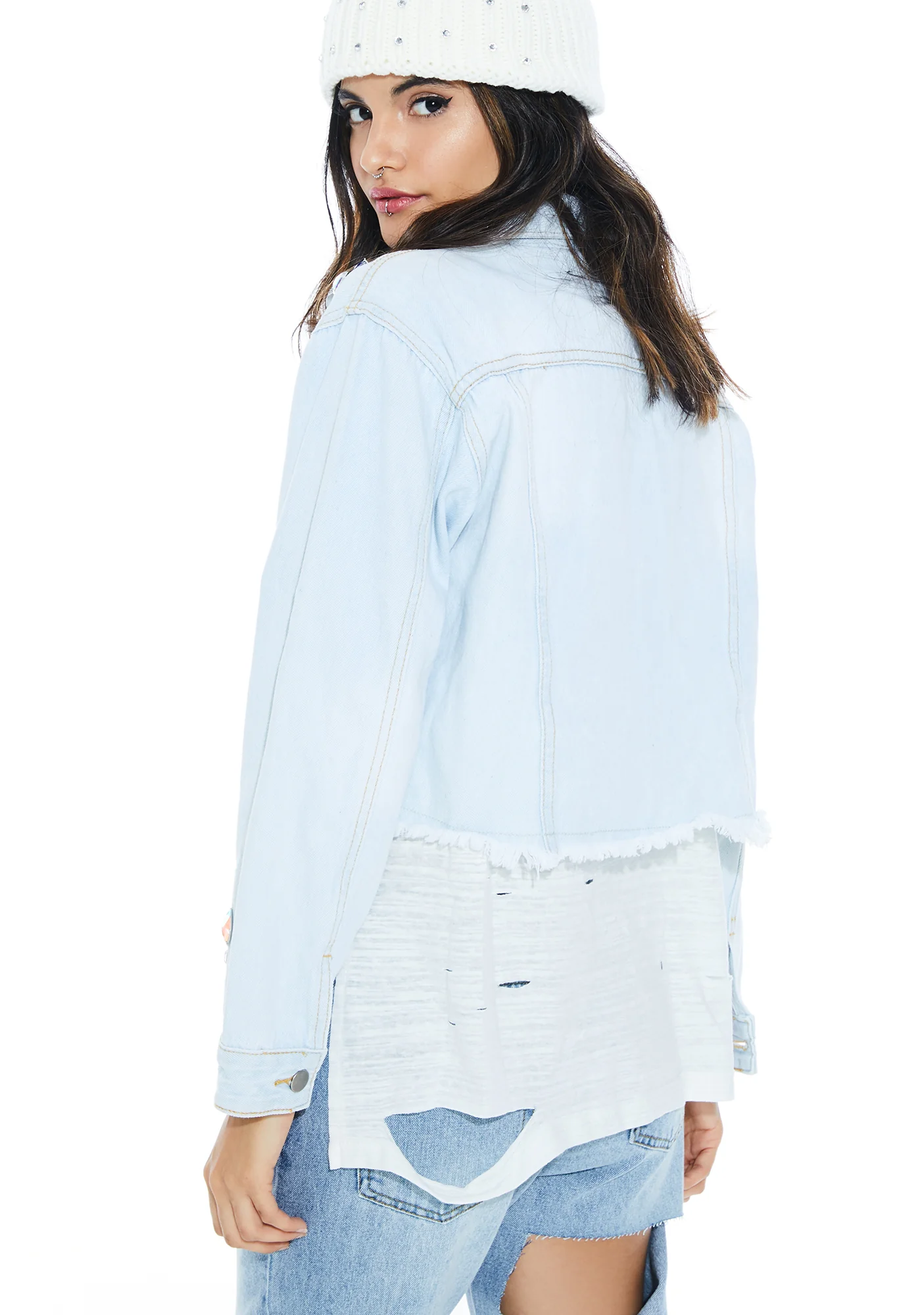 Precious Gemz Denim Jacket - Image 4
