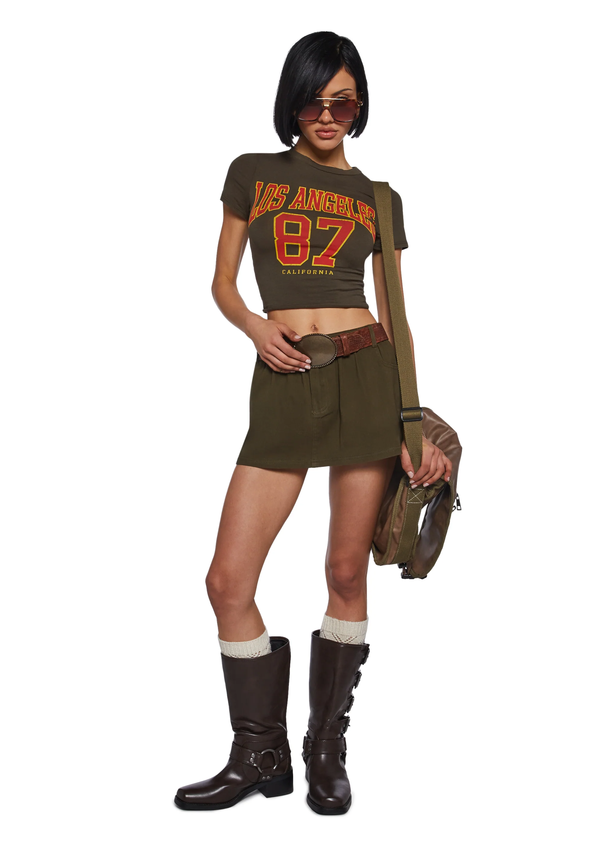 Press Tour Mini Skirt - Image 2