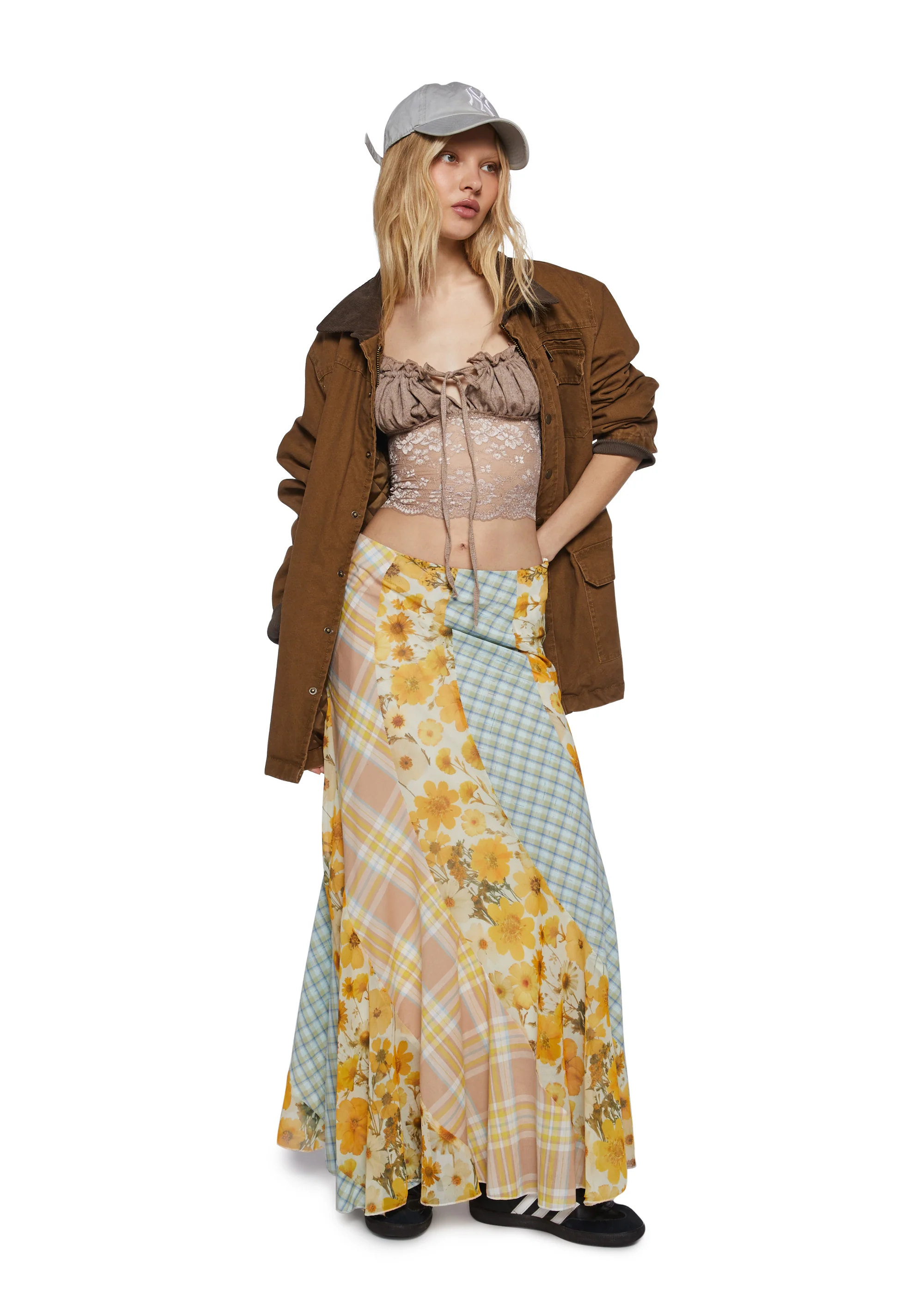 Pressed Flowers Maxi Skirt - Image 2