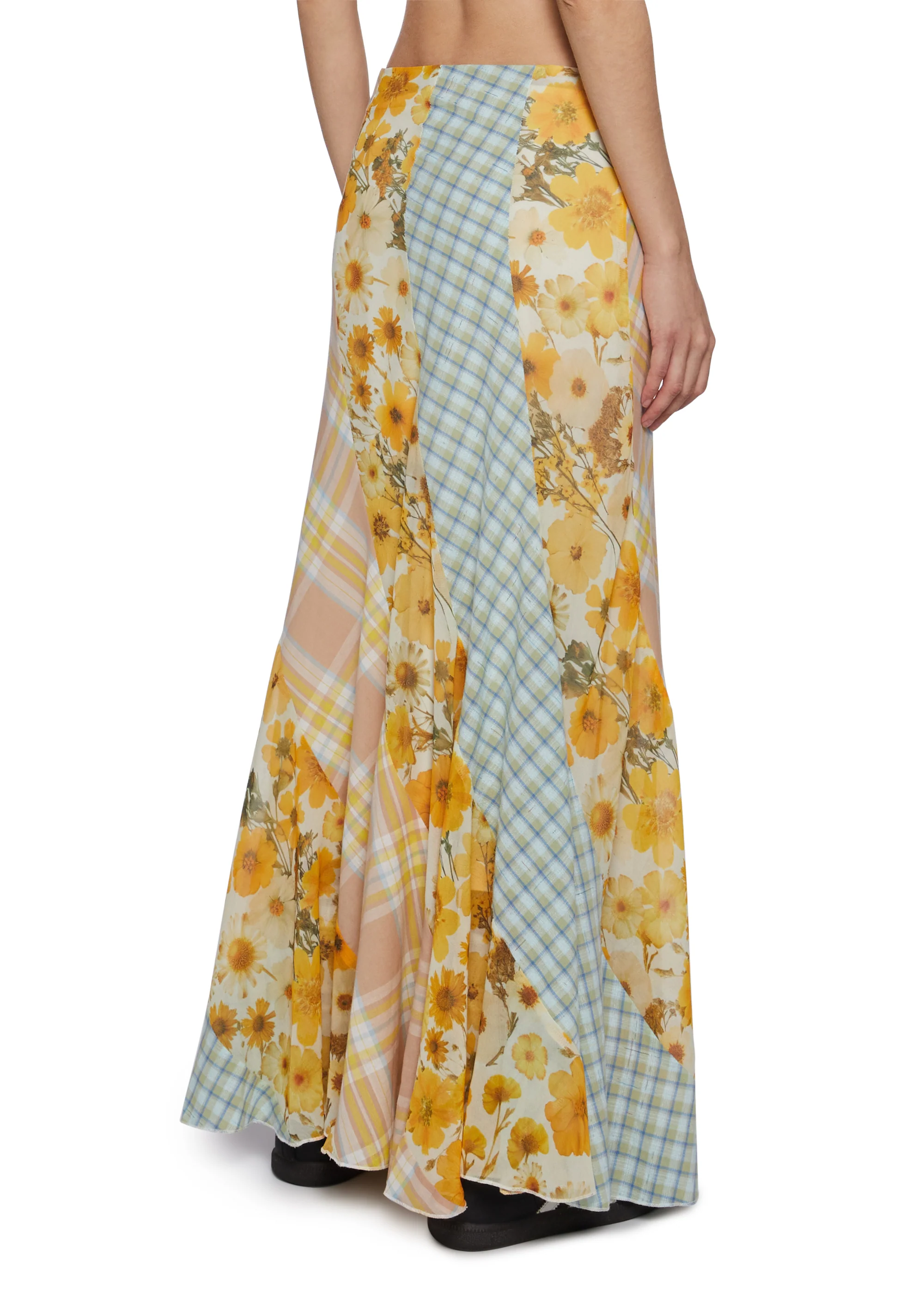 Pressed Flowers Maxi Skirt - Image 4