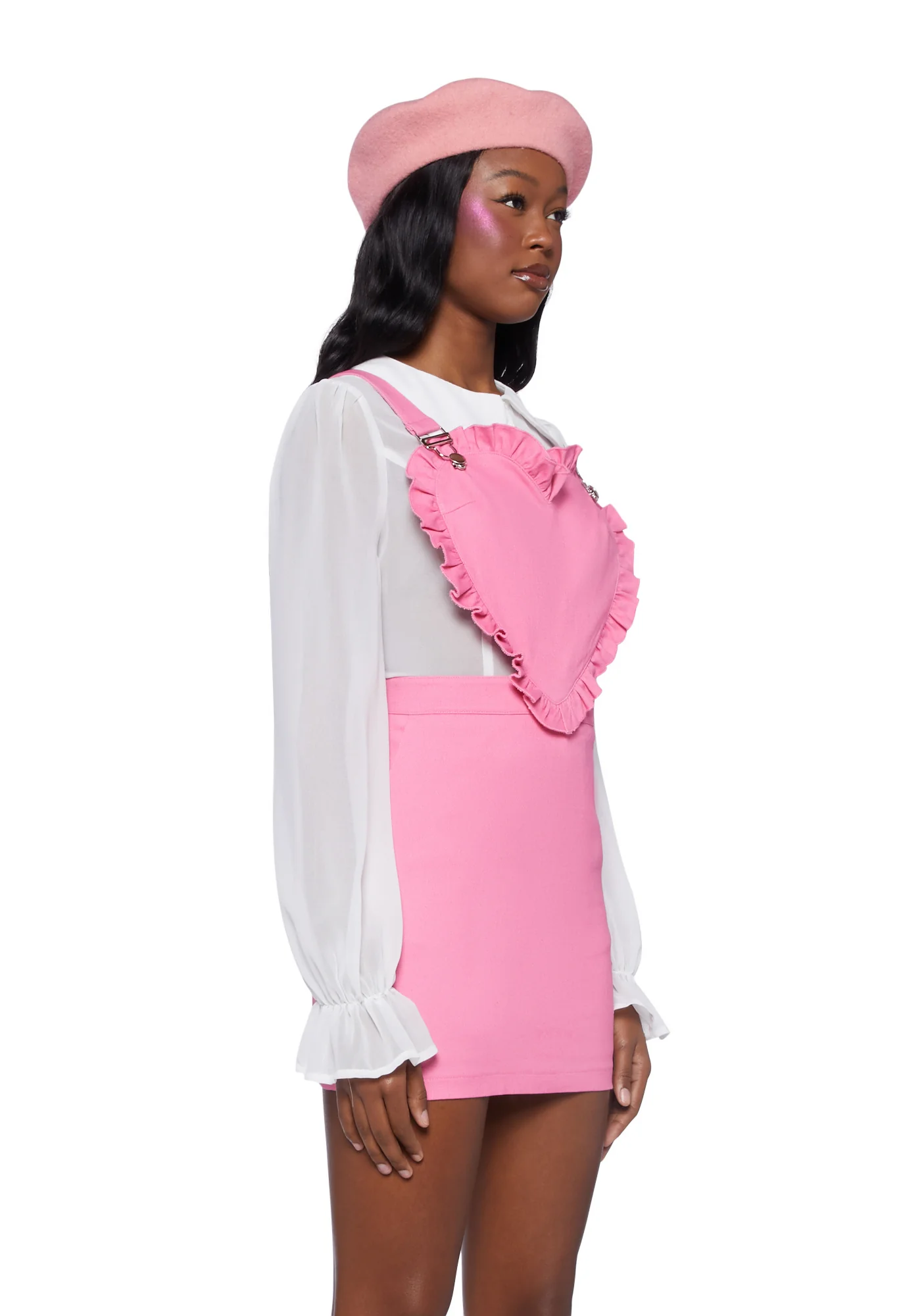 Pretty Obvious Pinafore Dress - Image 3
