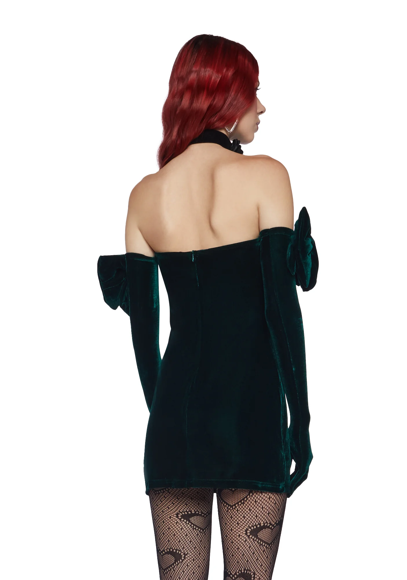 Pretty Perfection Mini Dress Set - Green - Image 4