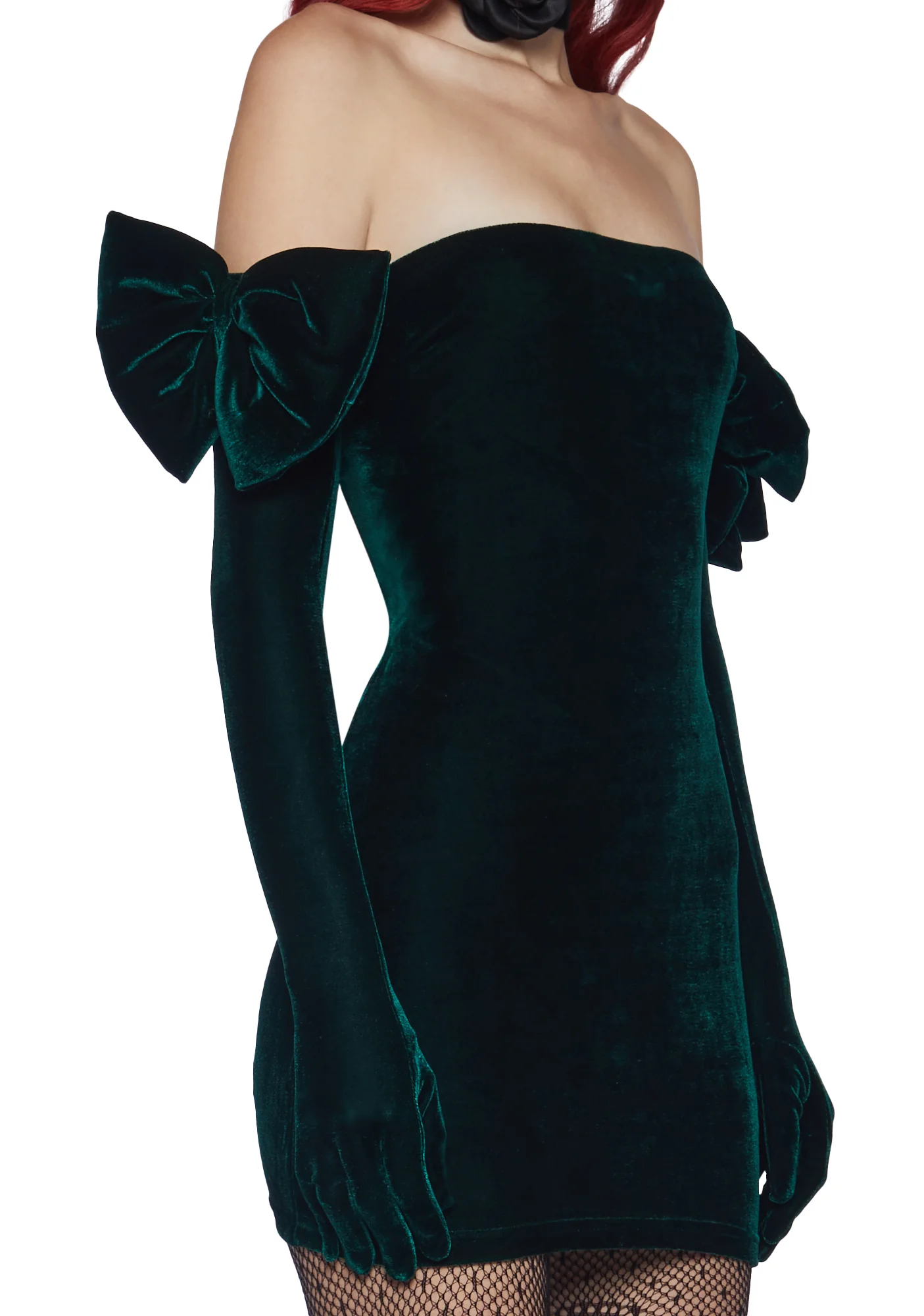 Pretty Perfection Mini Dress Set - Green - Image 5