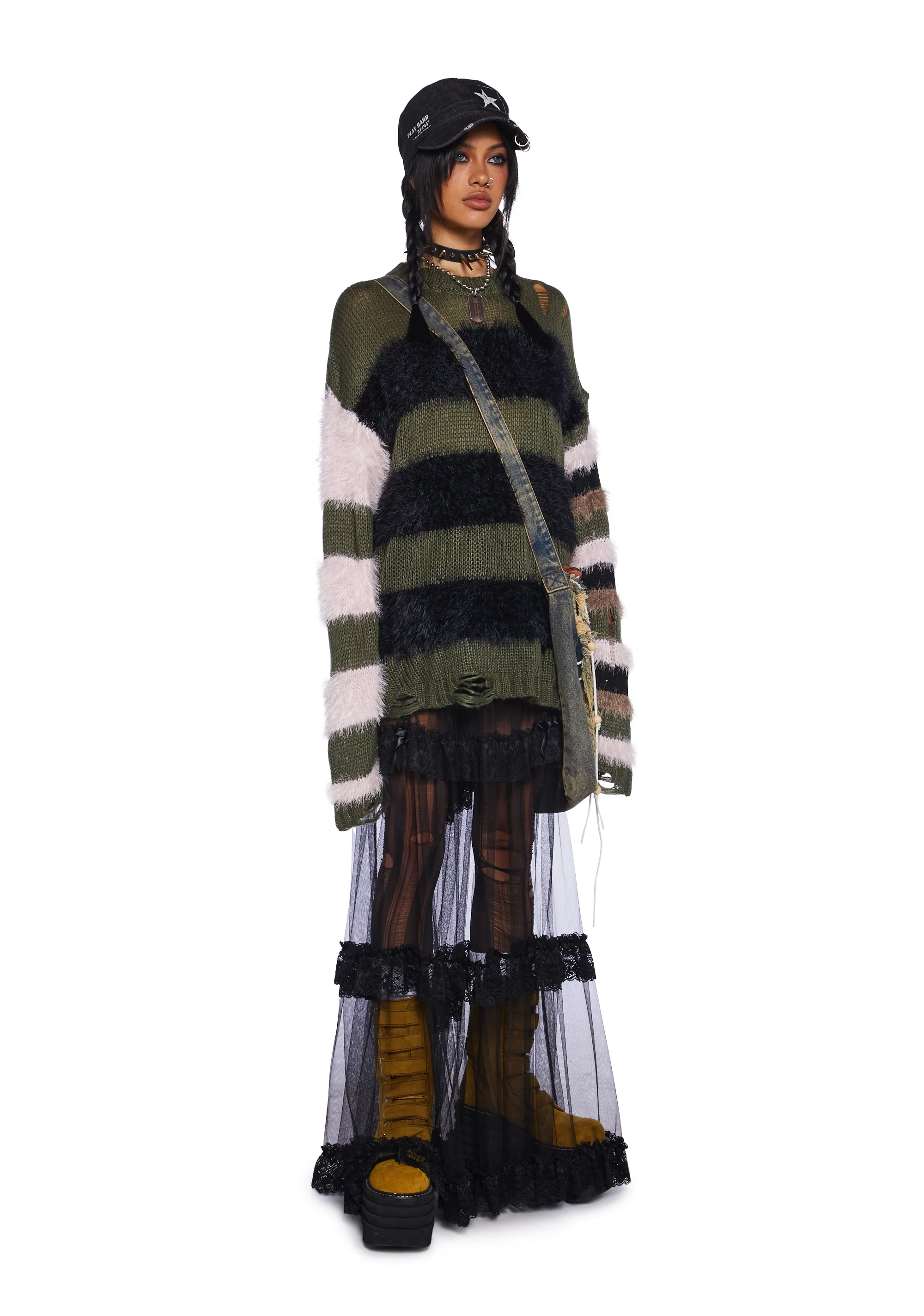 Pretty Pessimist Oversized Sweater - Image 2