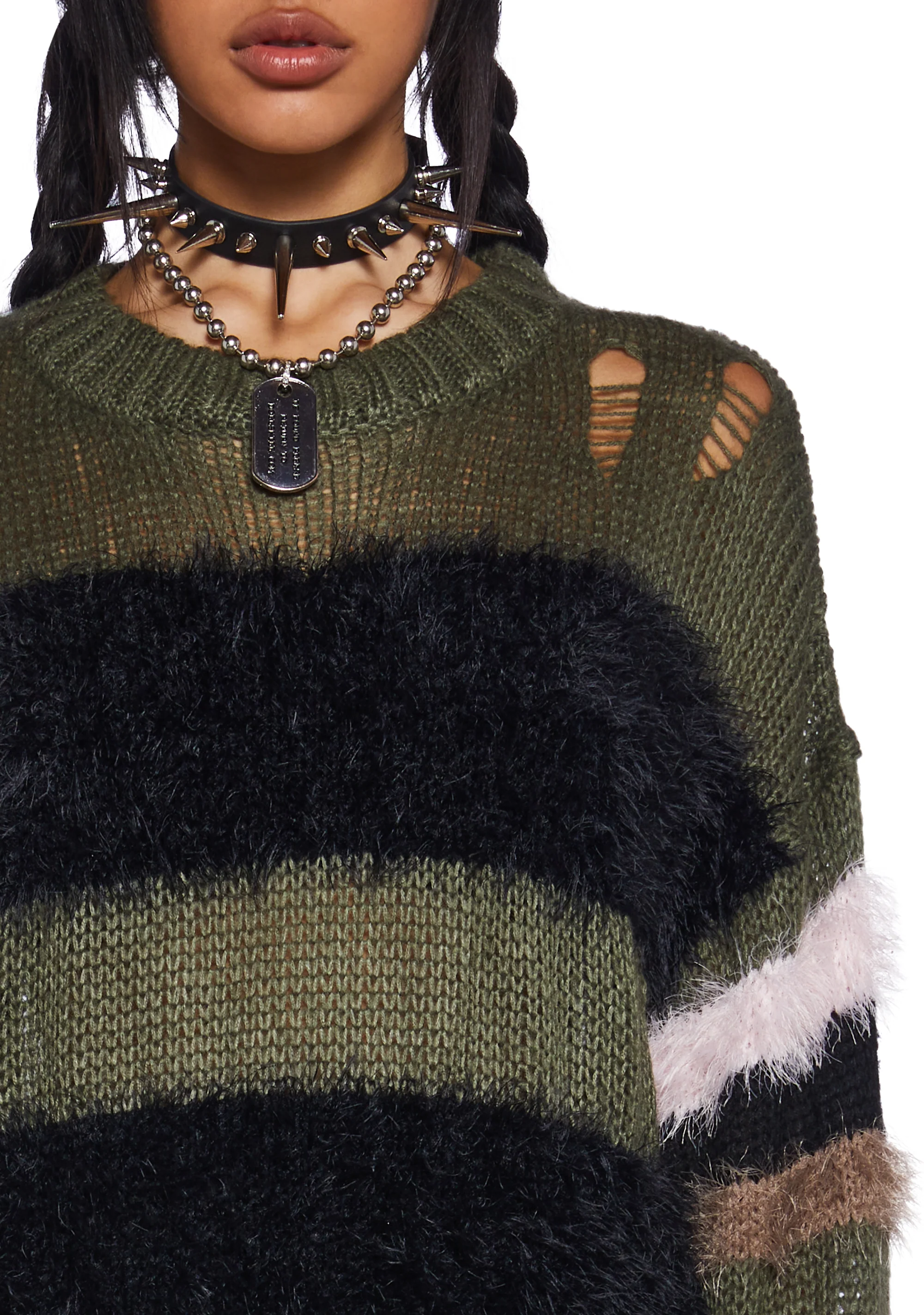 Pretty Pessimist Oversized Sweater - Image 5