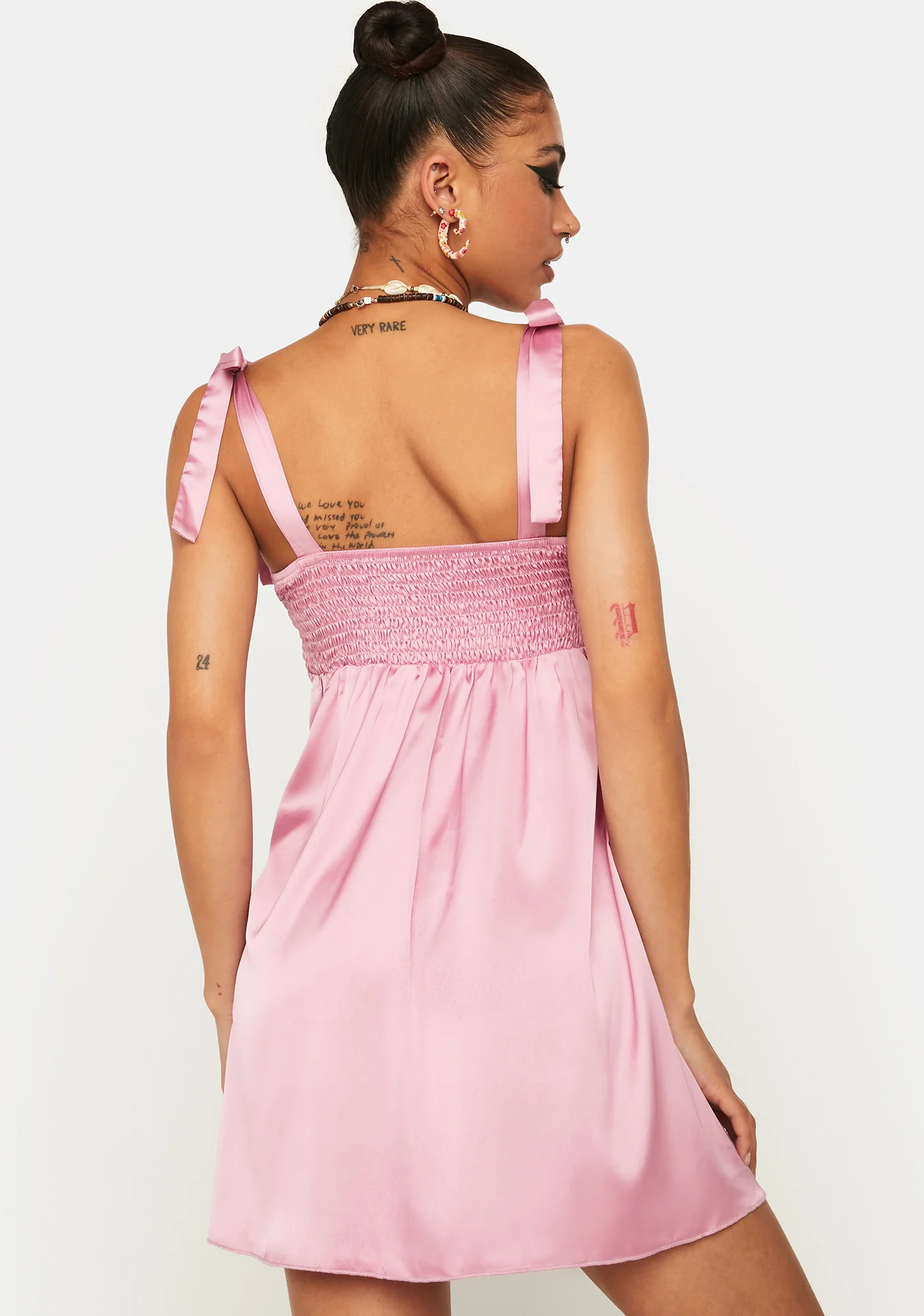 Pretty Pleaser Mini Dress - Image 4