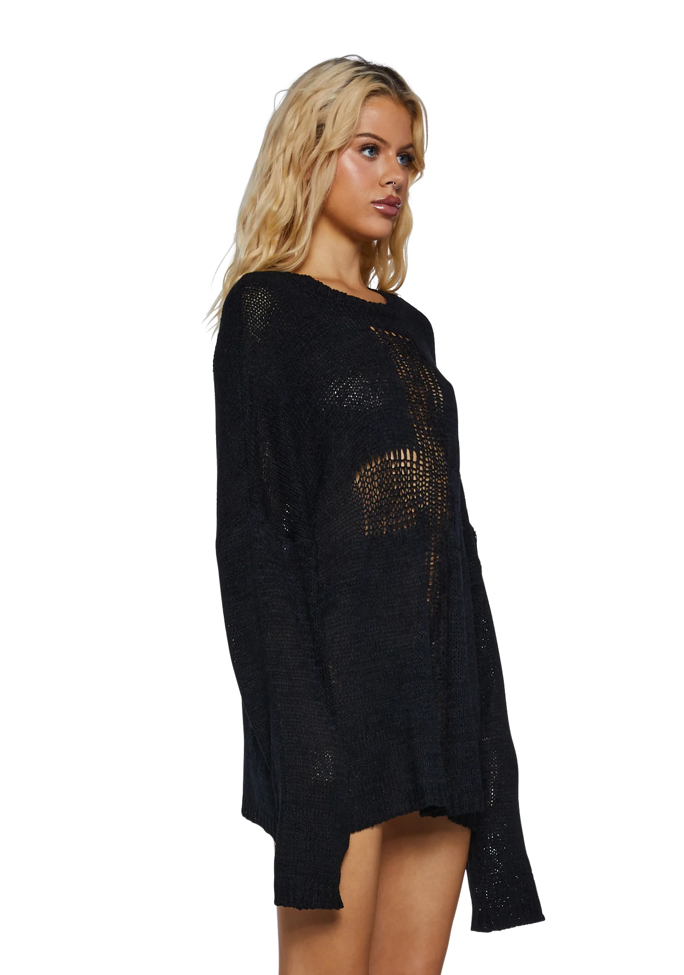 Priest Cross Knit Sweater - Image 3