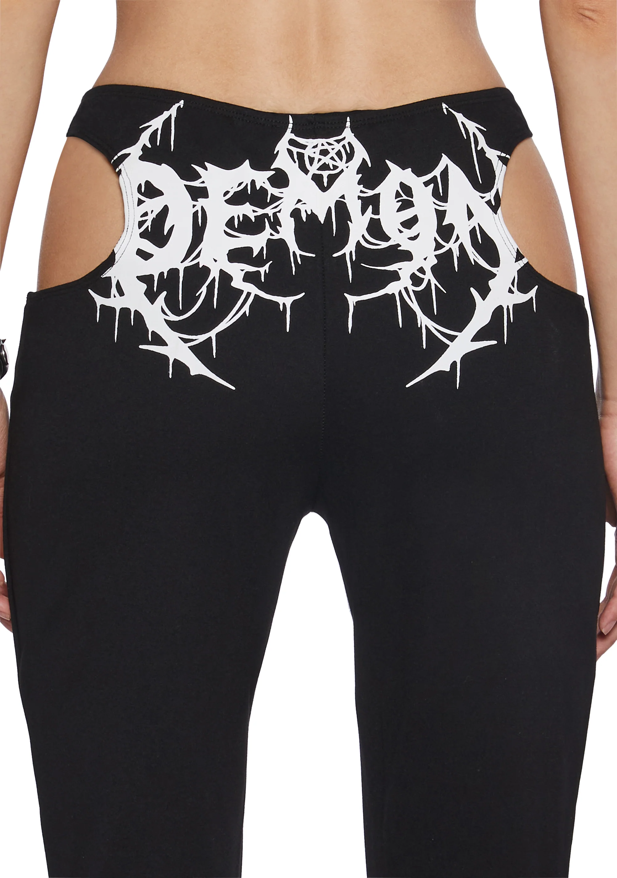 Demon Maiden Cut Out Pants - Image 5