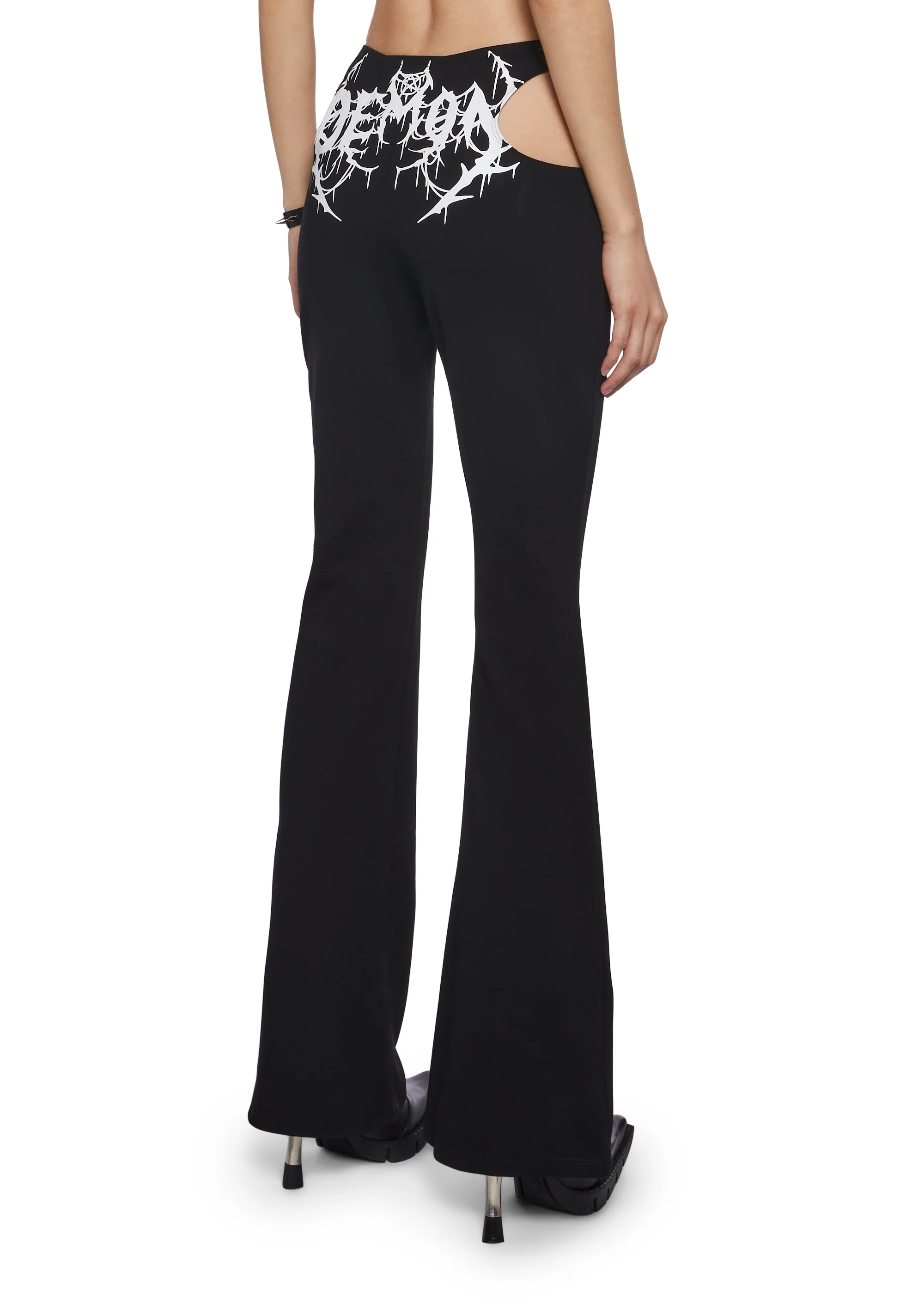 Demon Maiden Cut Out Pants - Image 6