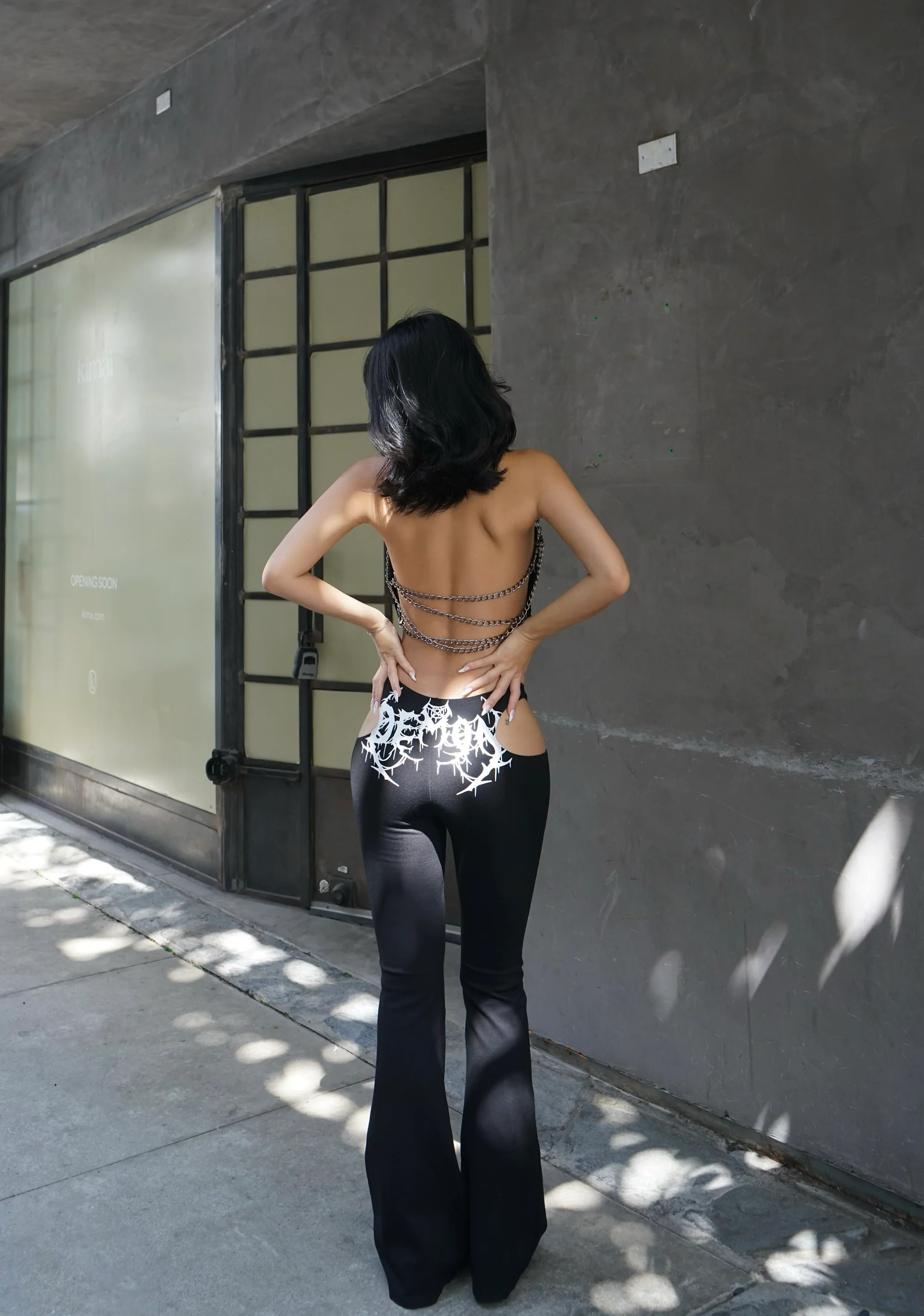 Demon Maiden Cut Out Pants - Image 8