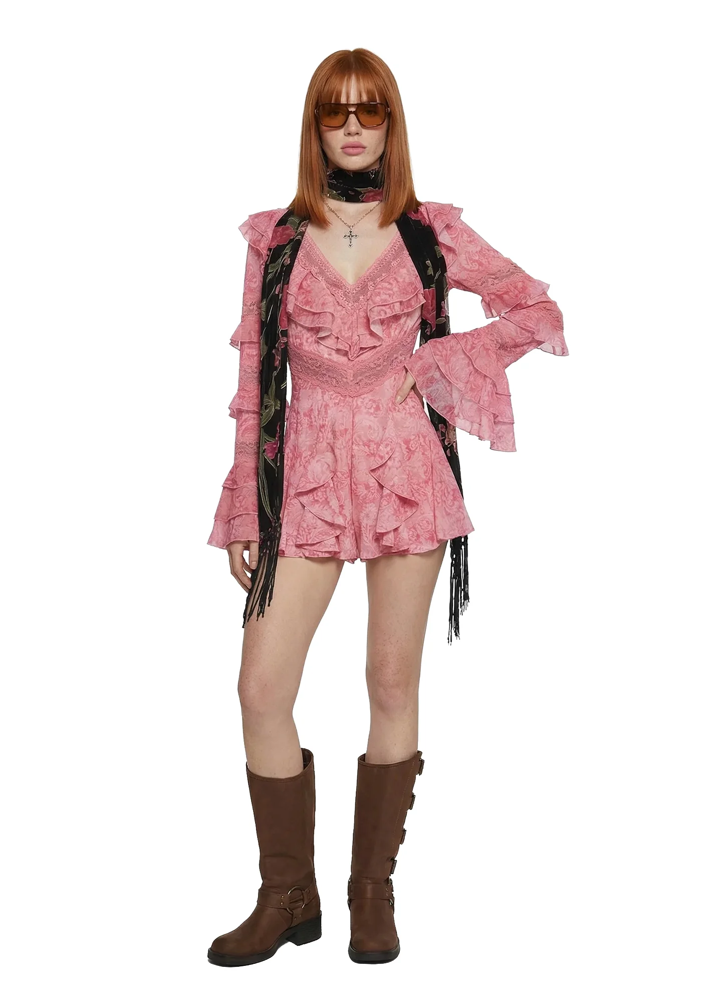 Dusk Dancer Lace Romper - Image 2