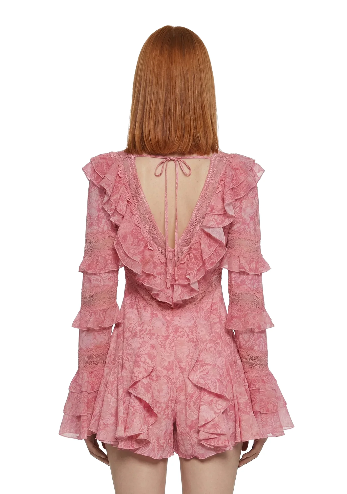 Dusk Dancer Lace Romper - Image 4