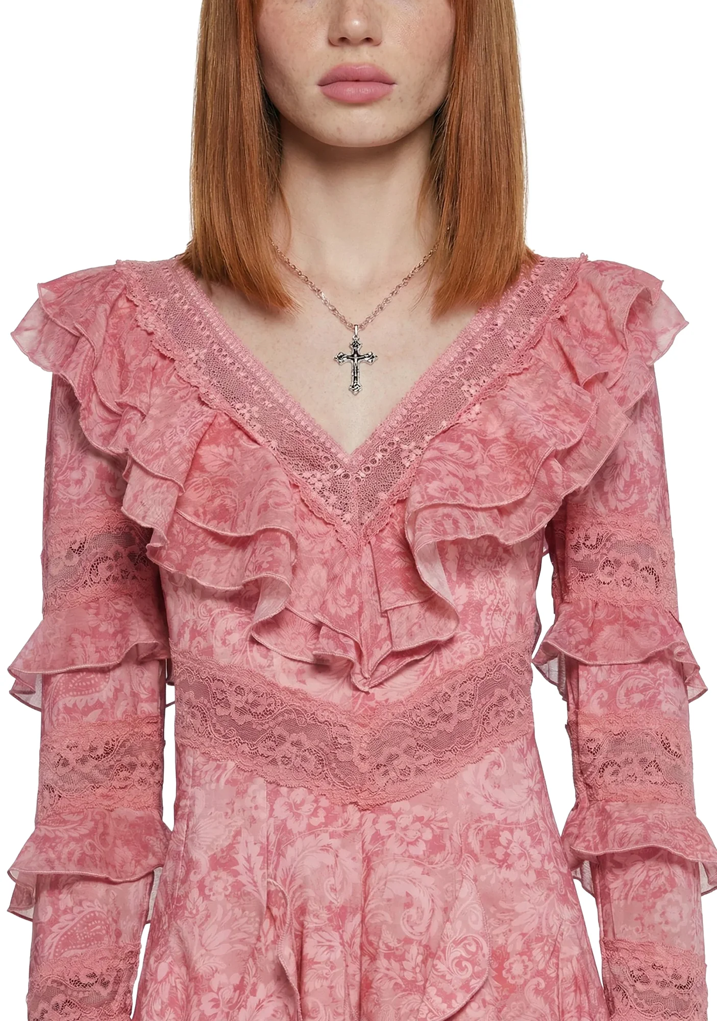Dusk Dancer Lace Romper - Image 5