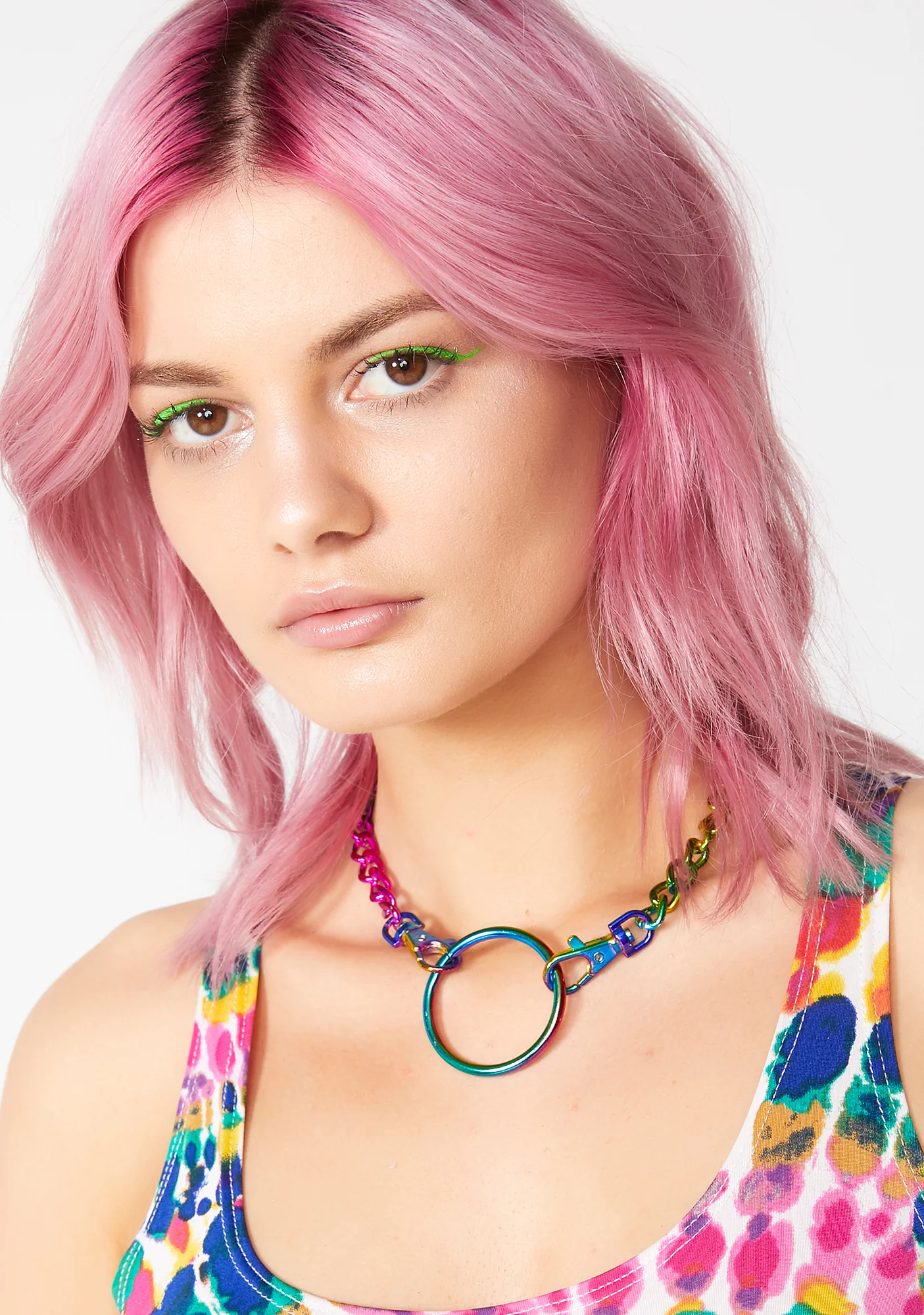 Prism Collision O-Ring Choker - Image 3