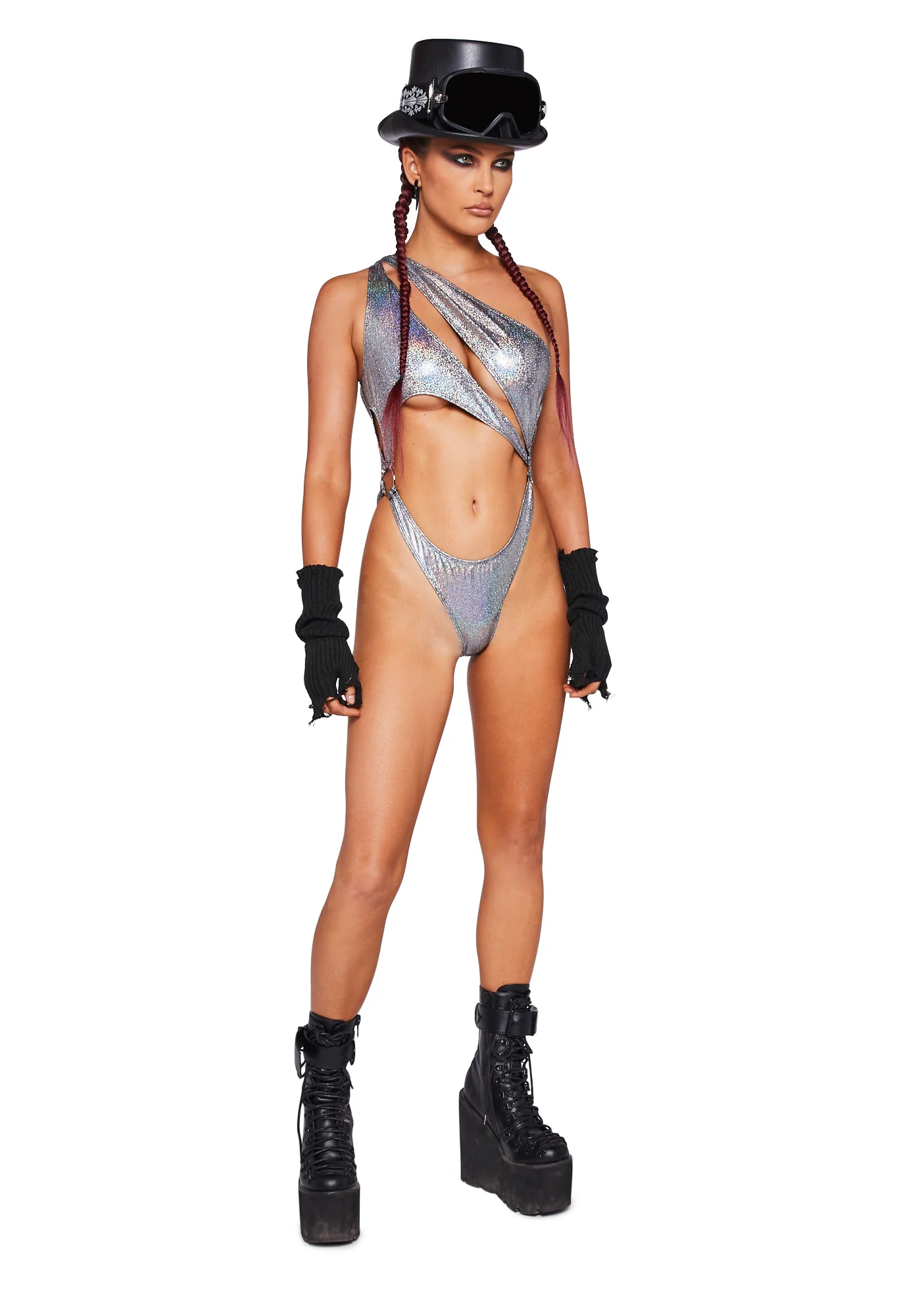 Prism Moonwalk Cut-Out Bodysuit - Image 2