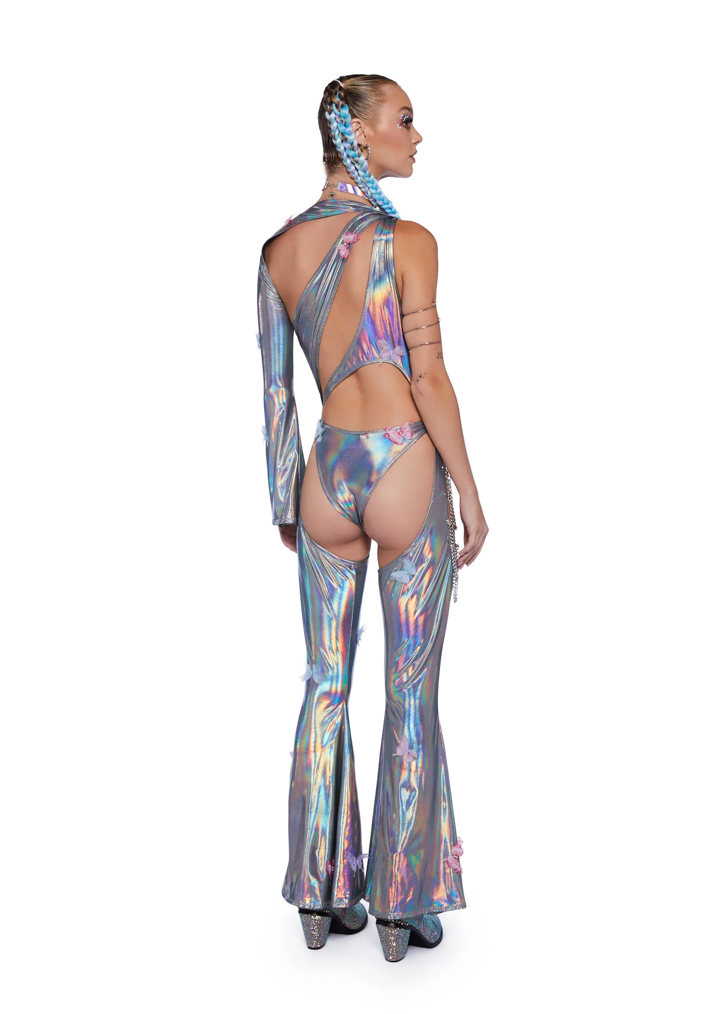 Prism Moonwalk Cut-Out Catsuit - Fairy Supreme - Image 4